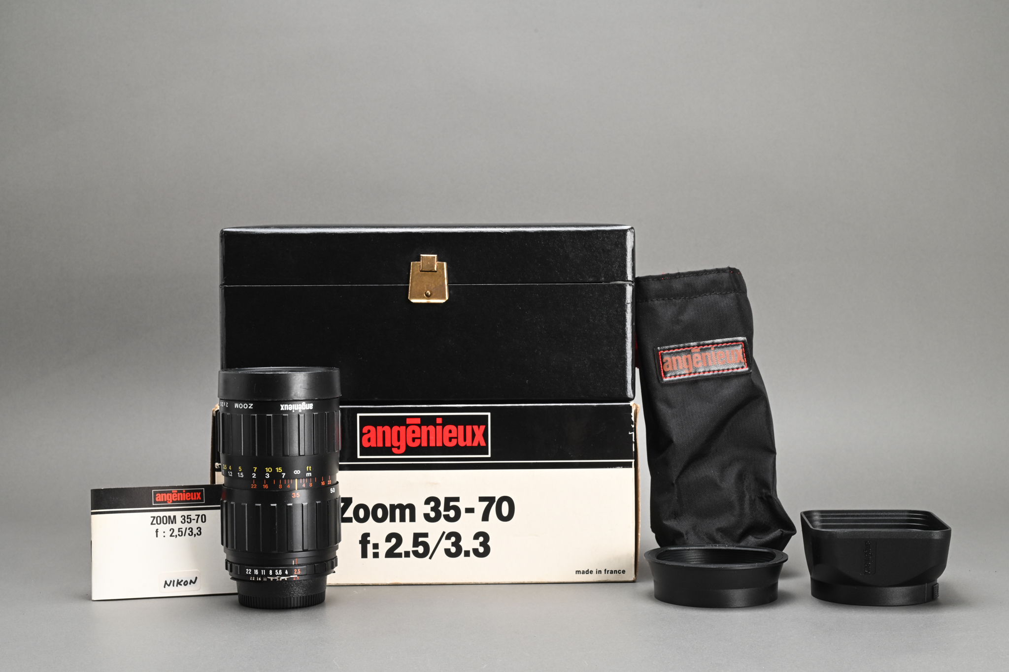 Picture of Angenieux Zoom 35-70mm f/2.5-3.3 Nikon F mount