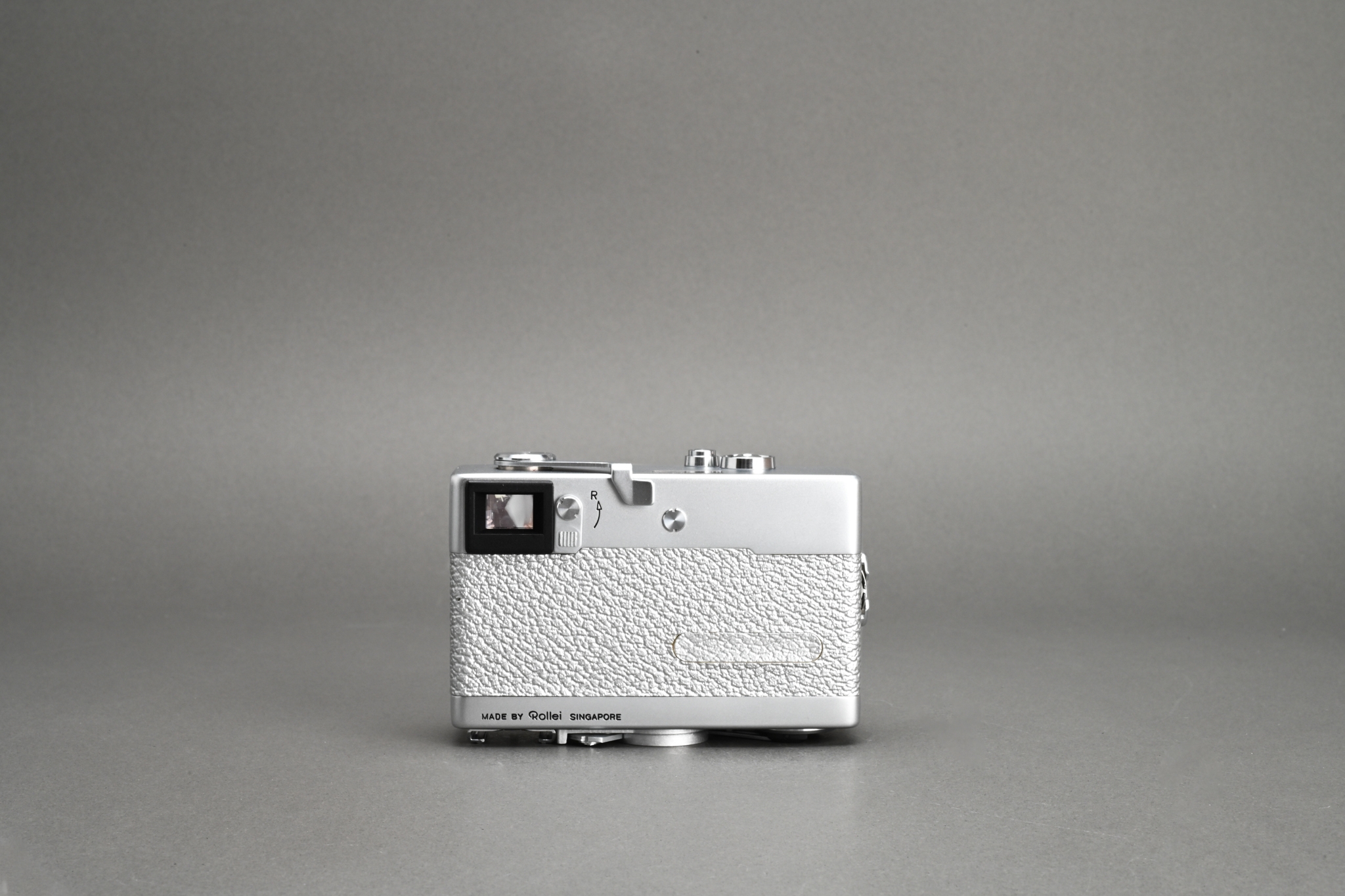 Picture of Rollei 35 S Silver Chrome Anniversary Limited Model with Silver Chrome Leather