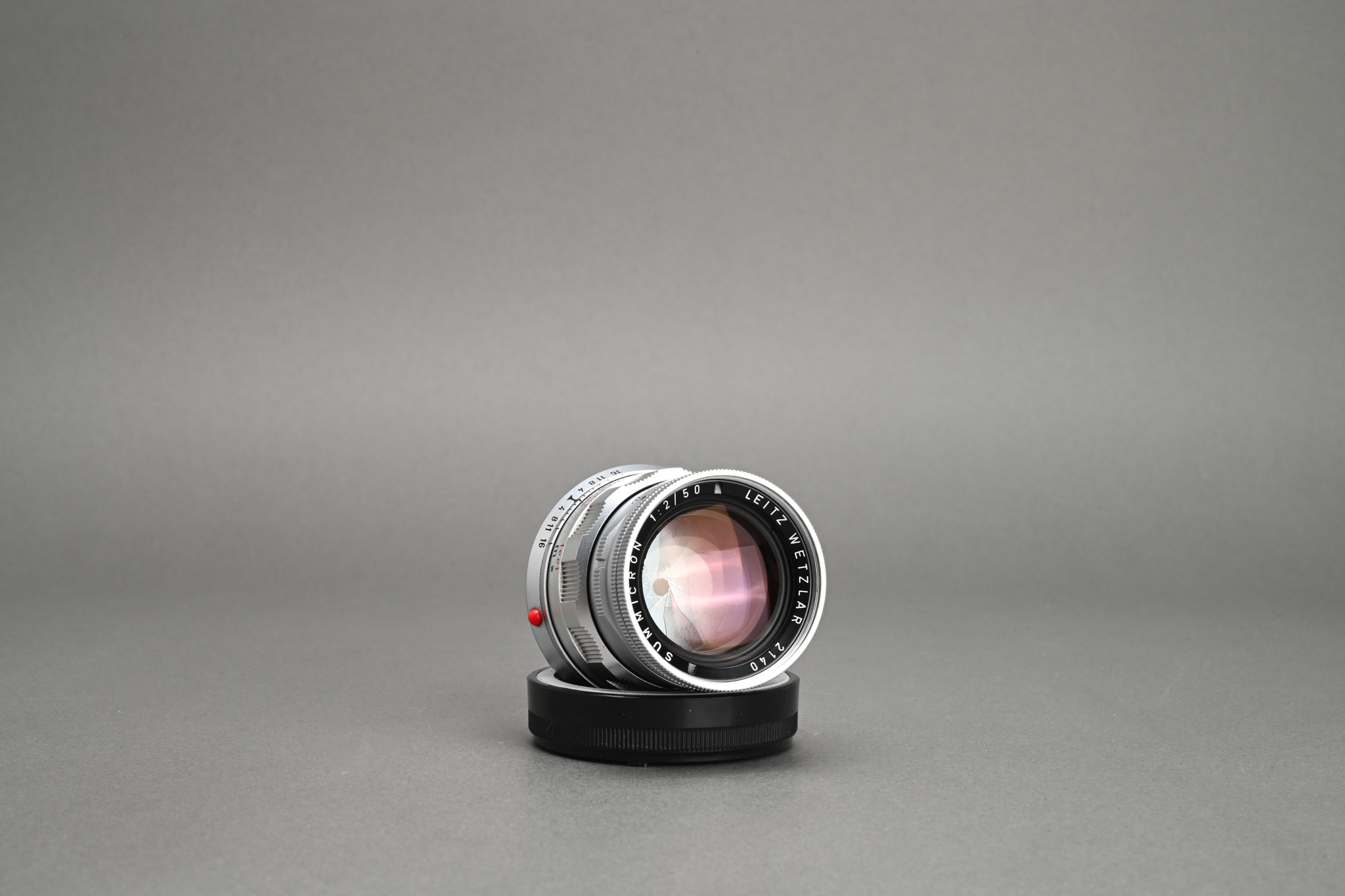 Picture of Leica Summicron-M 50mm f/2 Rigid Ver.2 Silver Chrome