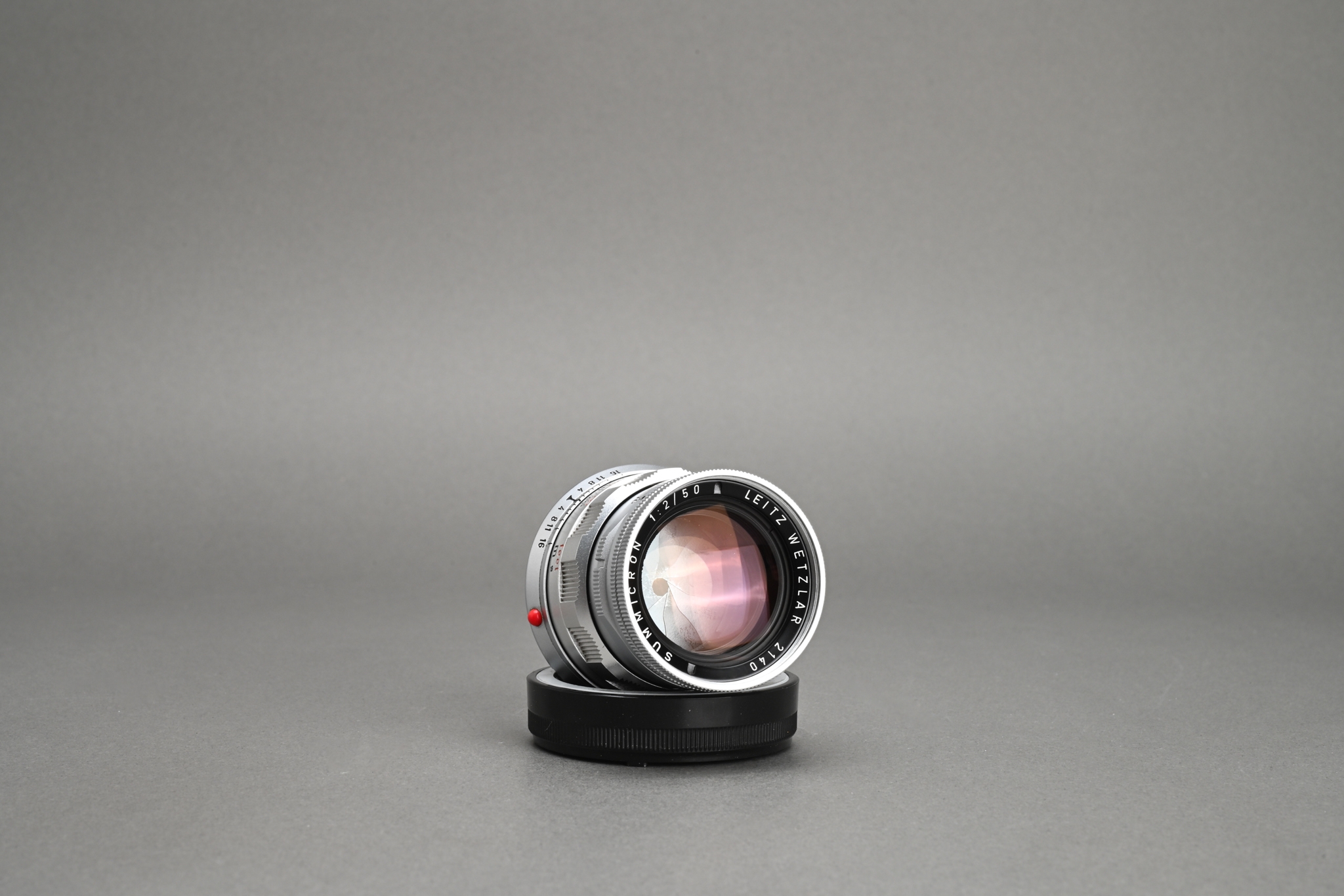 Picture of Leica Summicron-M 50mm f/2 Rigid Ver.2 Silver Chrome