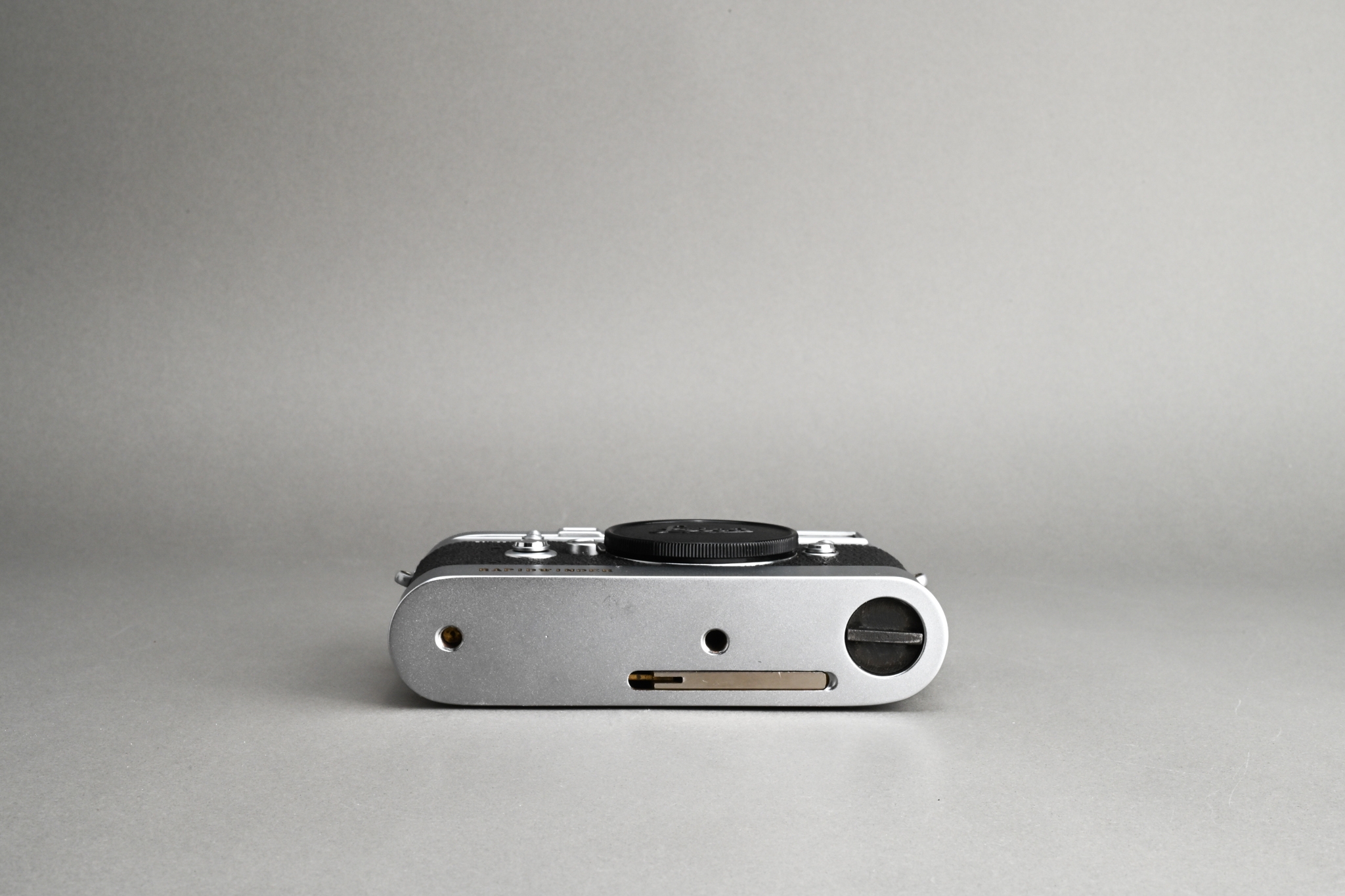 Picture of Leica M3 Silver Chrome Modified with Abrahamsson M2 Ripidwinder