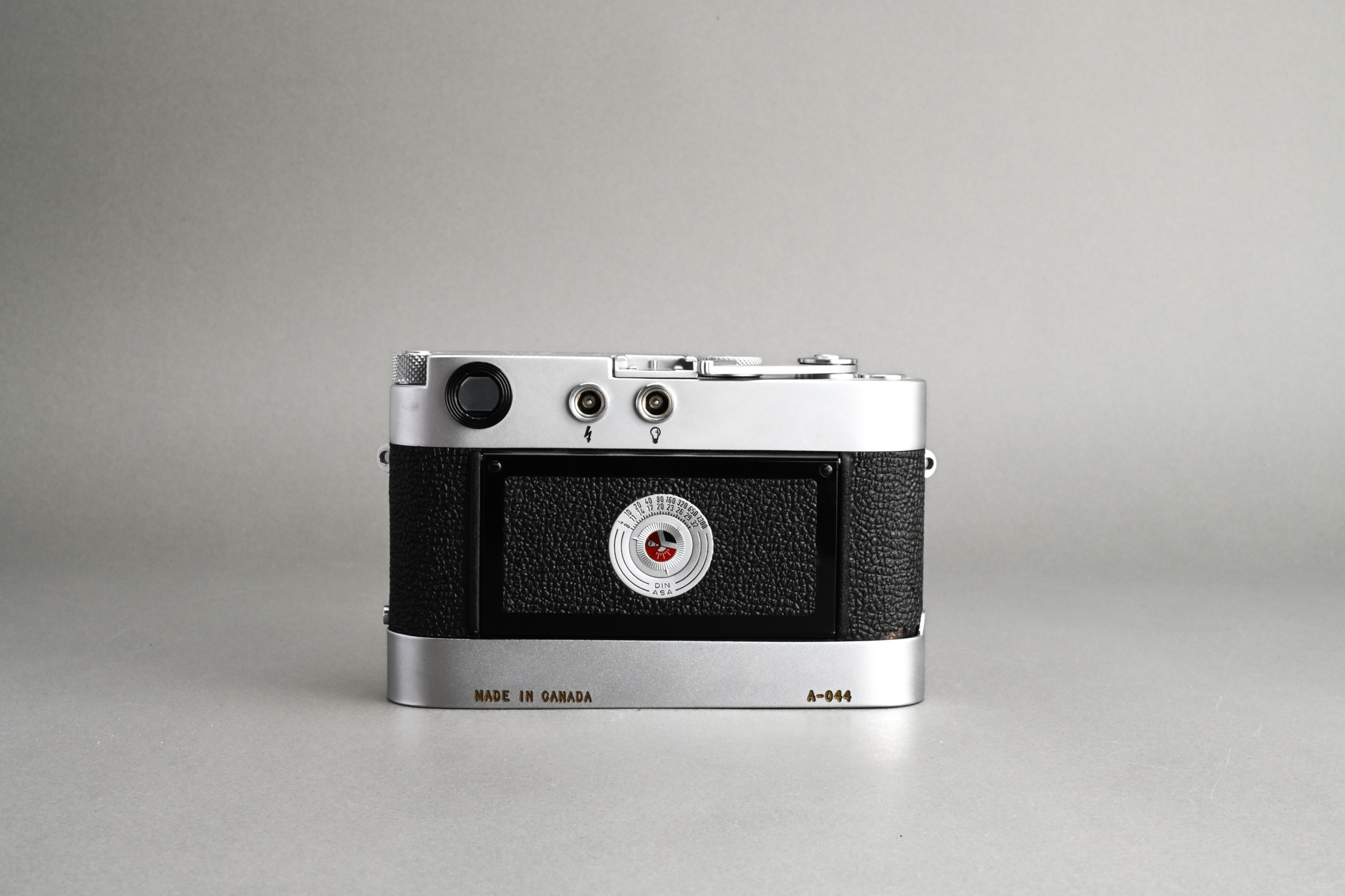 Picture of Leica M3 Silver Chrome Modified with Abrahamsson M2 Ripidwinder