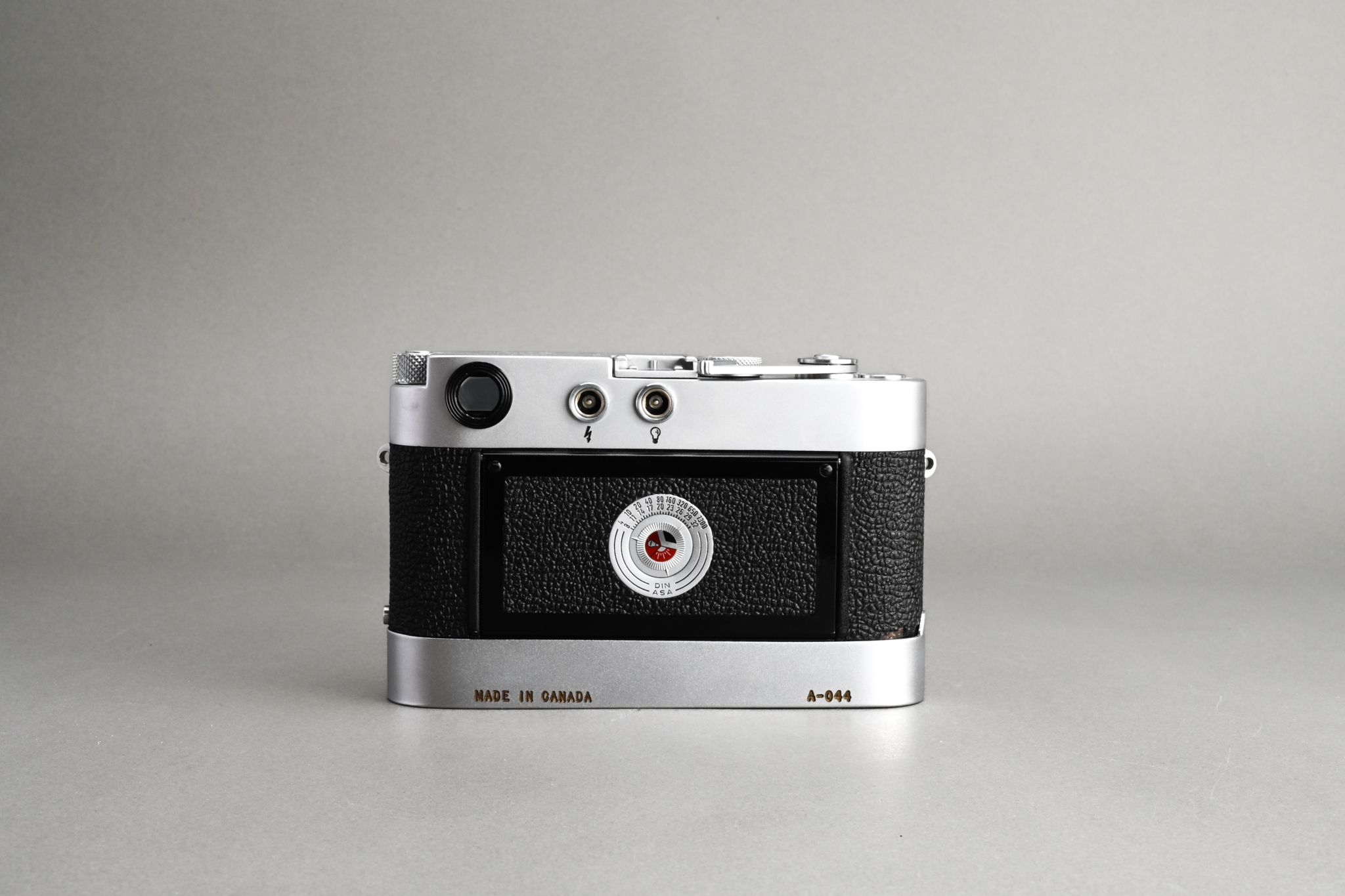 Picture of Leica M3 Silver Chrome Modified with Abrahamsson M2 Ripidwinder