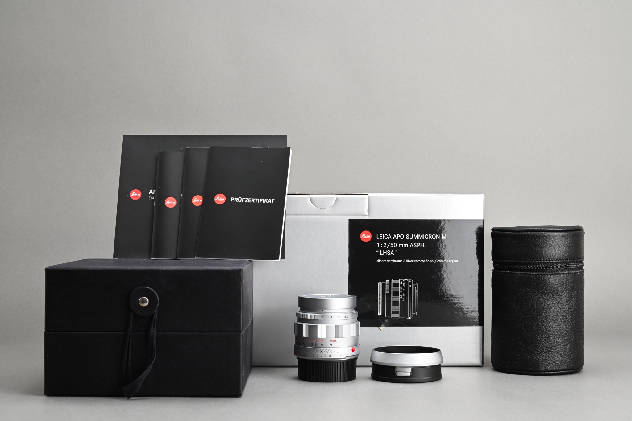 Picture of Leica APO-Summicron-M 50mm f/2 ASPH Silver Chrome LHSA Special