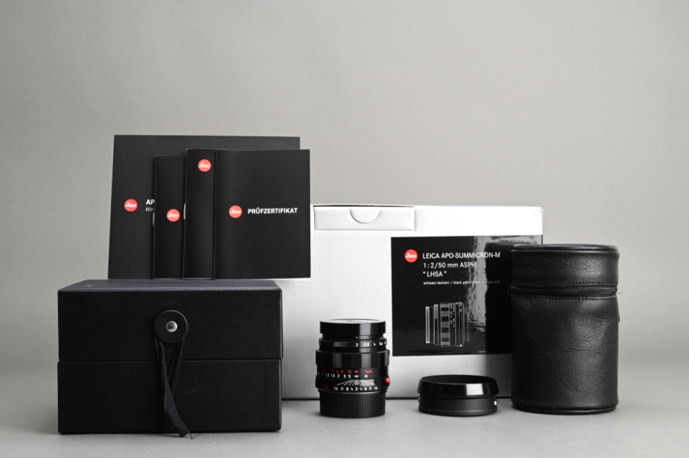 Picture of Leica APO-Summicron-M 50mm f/2 ASPH Black Paint LHSA Special