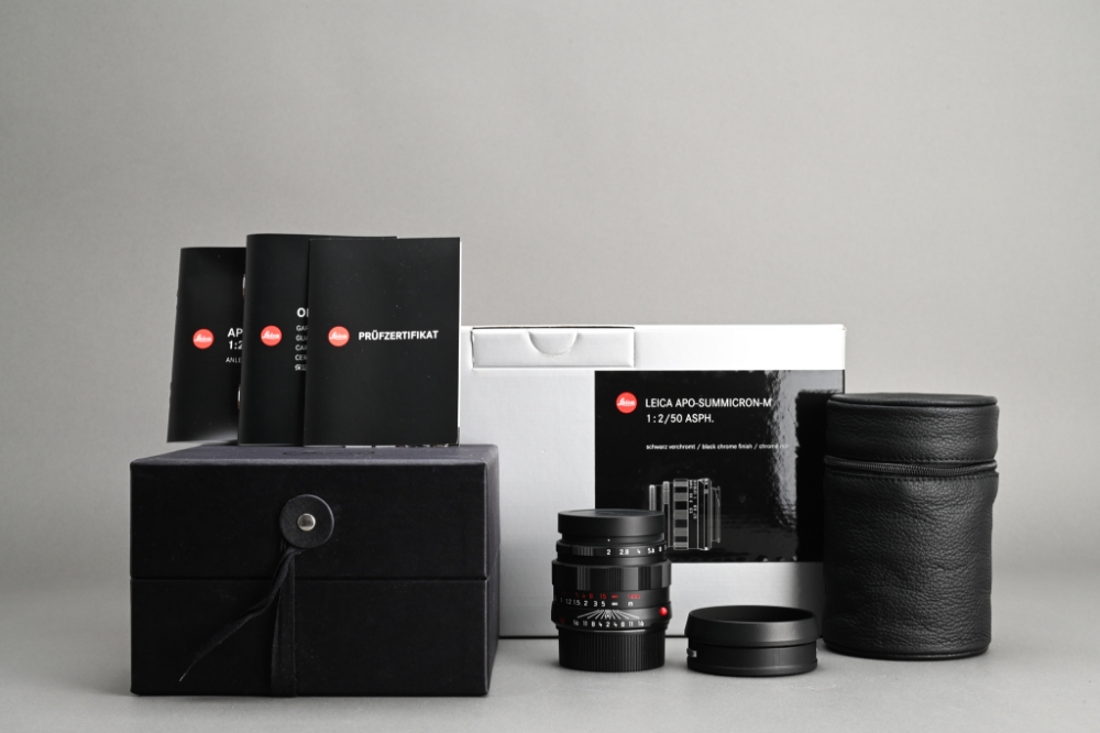 Picture of Leica APO-Summicron-M 50mm f/2 ASPH Black Chrome Special