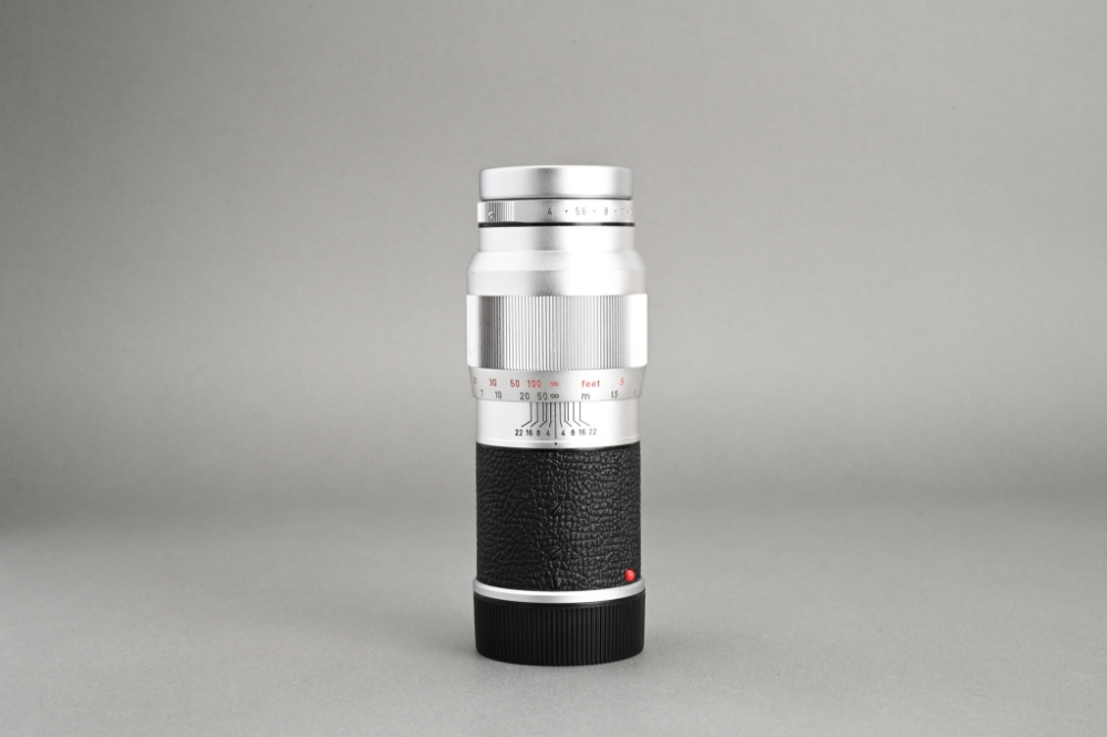 Picture of Leica Elmar-M 135mm f/4 Ver.1 Silver Chrome