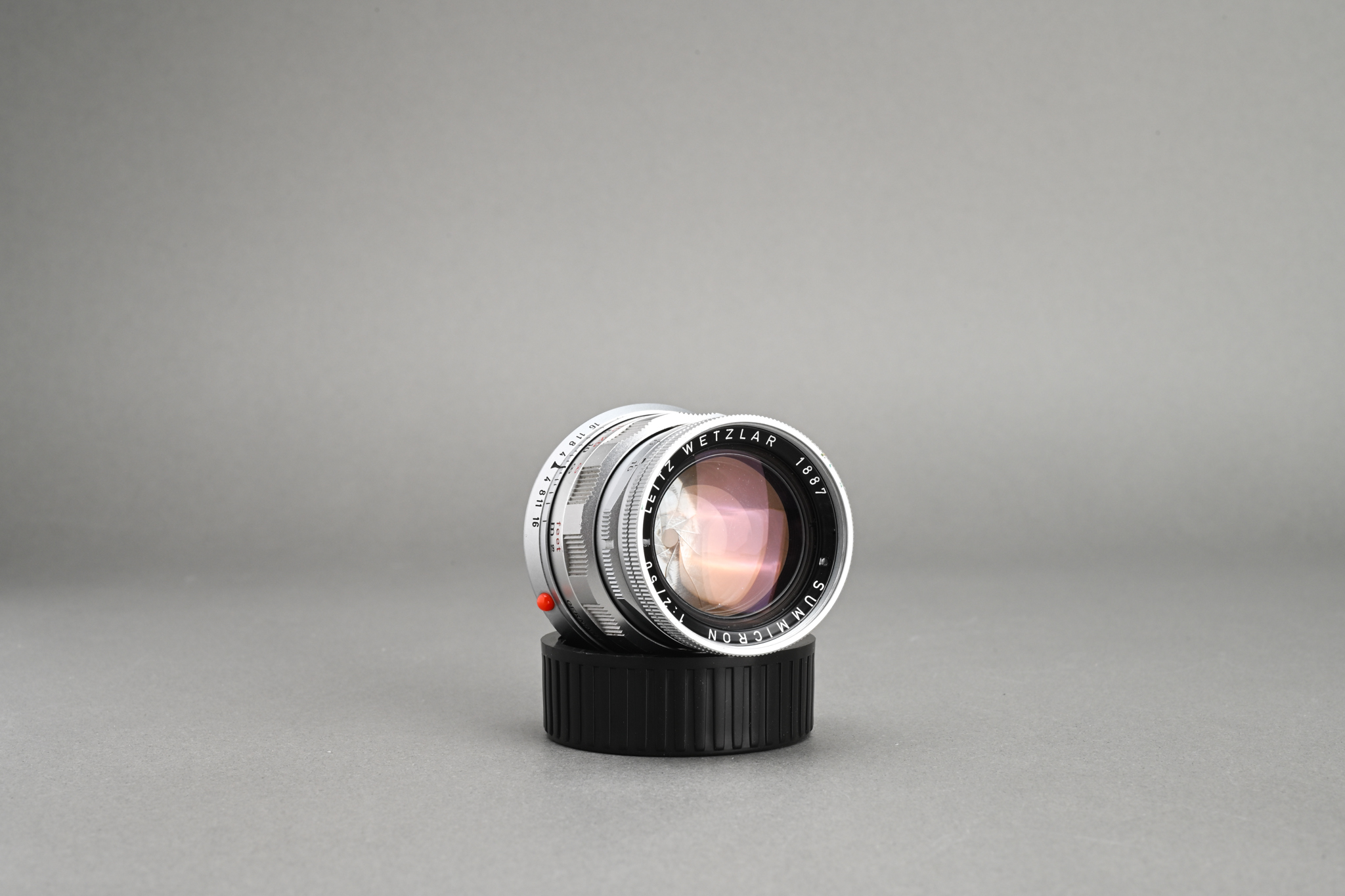 Picture of Leica Summicron-M 50mm f/2 Rigid Ver.2 Silver