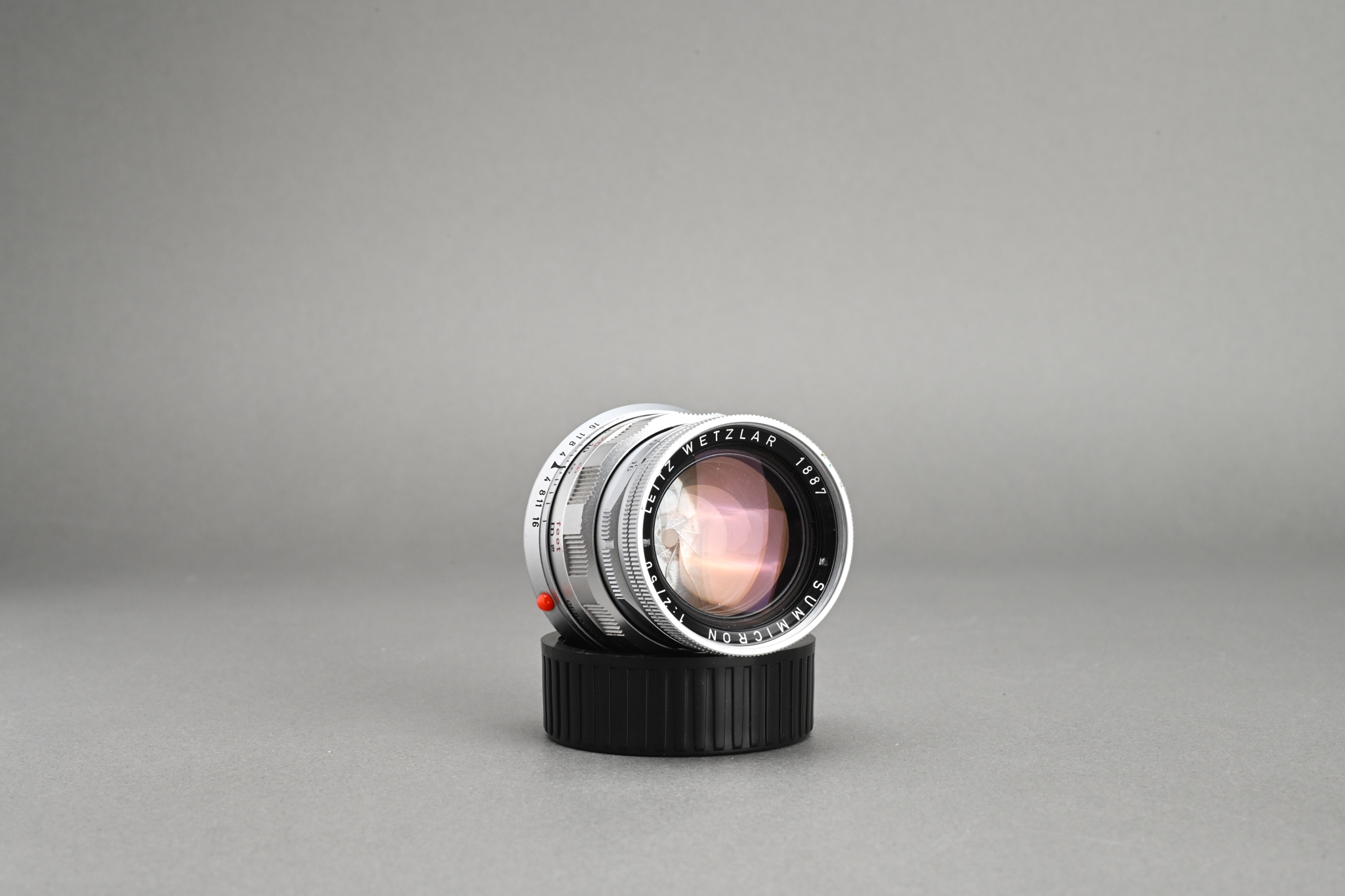 Picture of Leica Summicron-M 50mm f/2 Rigid Ver.2 Silver