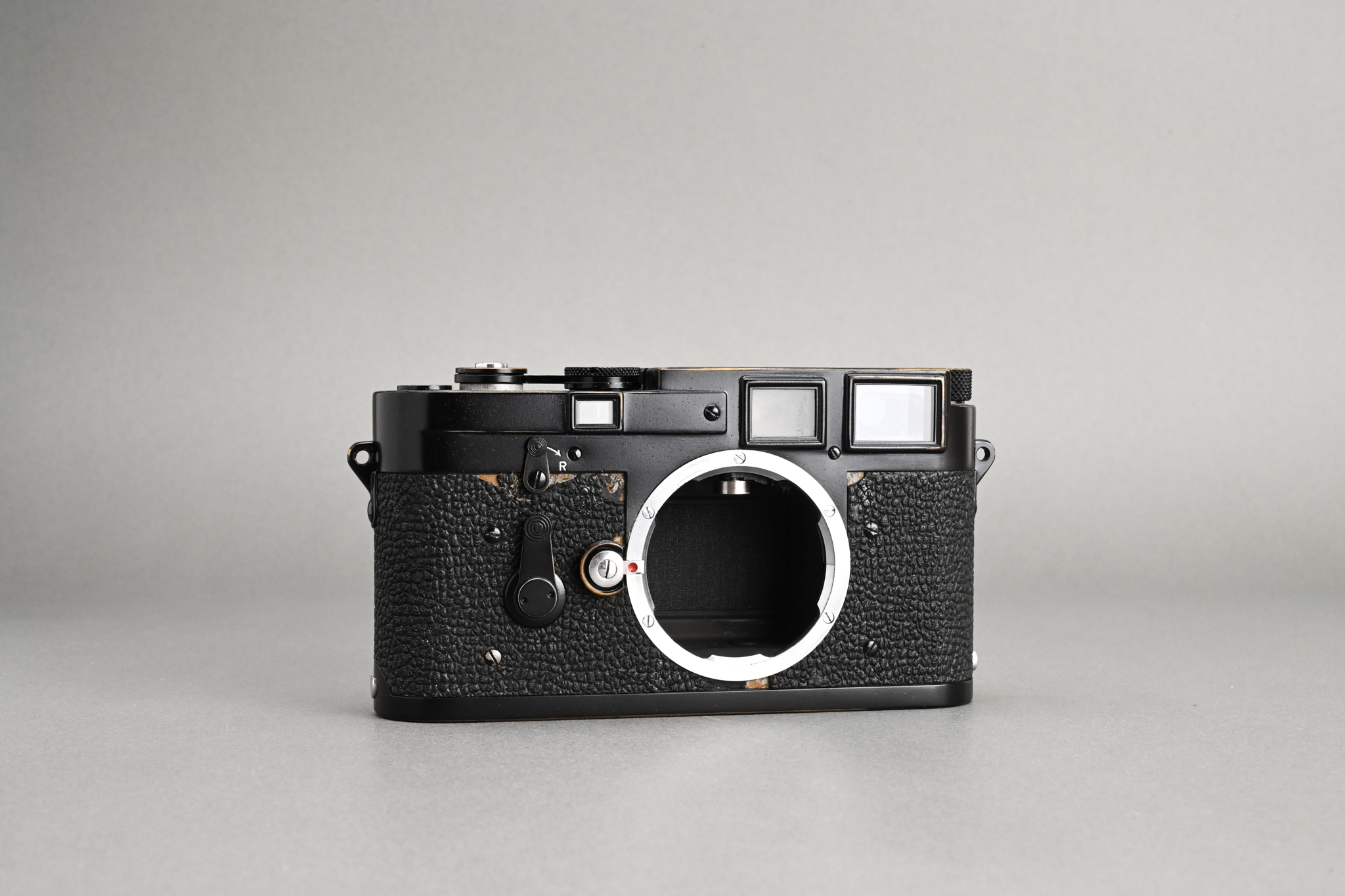Picture of Leica M3 Early Double Stroke Repainted Black Paint