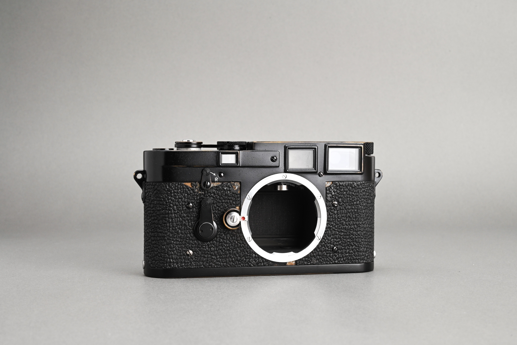 Picture of Leica M3 Early Double Stroke Repainted Black Paint