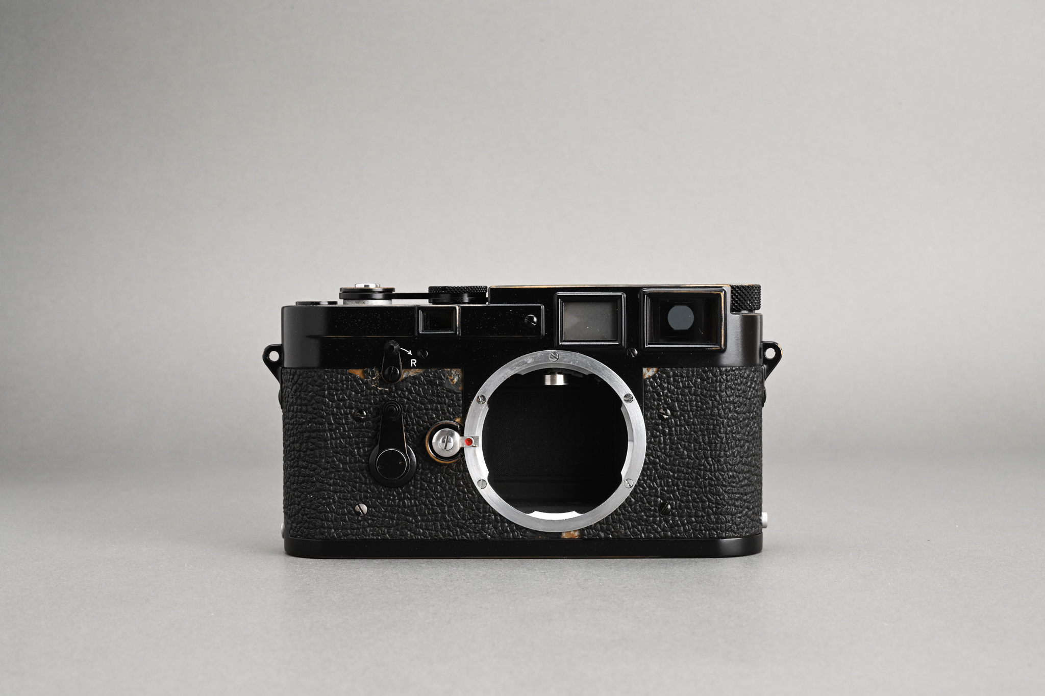 Picture of Leica M3 Early Double Stroke Repainted Black Paint