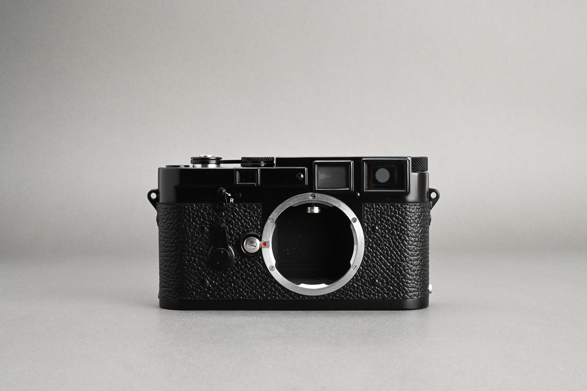 Picture of Leica M3 Black Repaint (Replaced Leather)