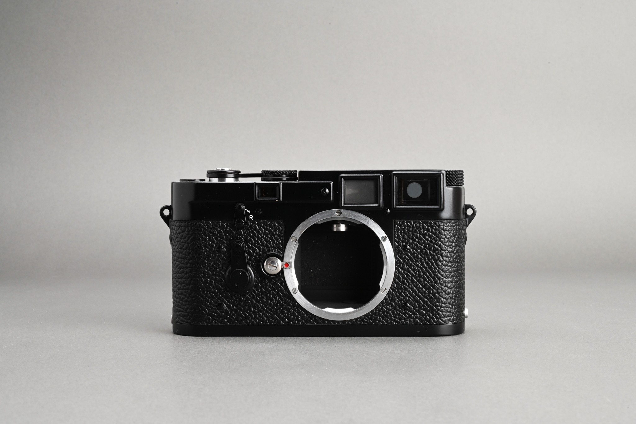 Picture of Leica M3 Black Repaint (Replaced Leather)