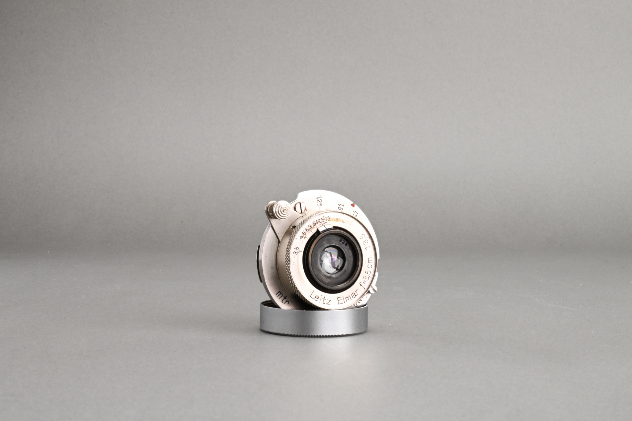 Picture of Leica M2 Original Black Paint with Elmar 35mm f/3.5 and Leicavit