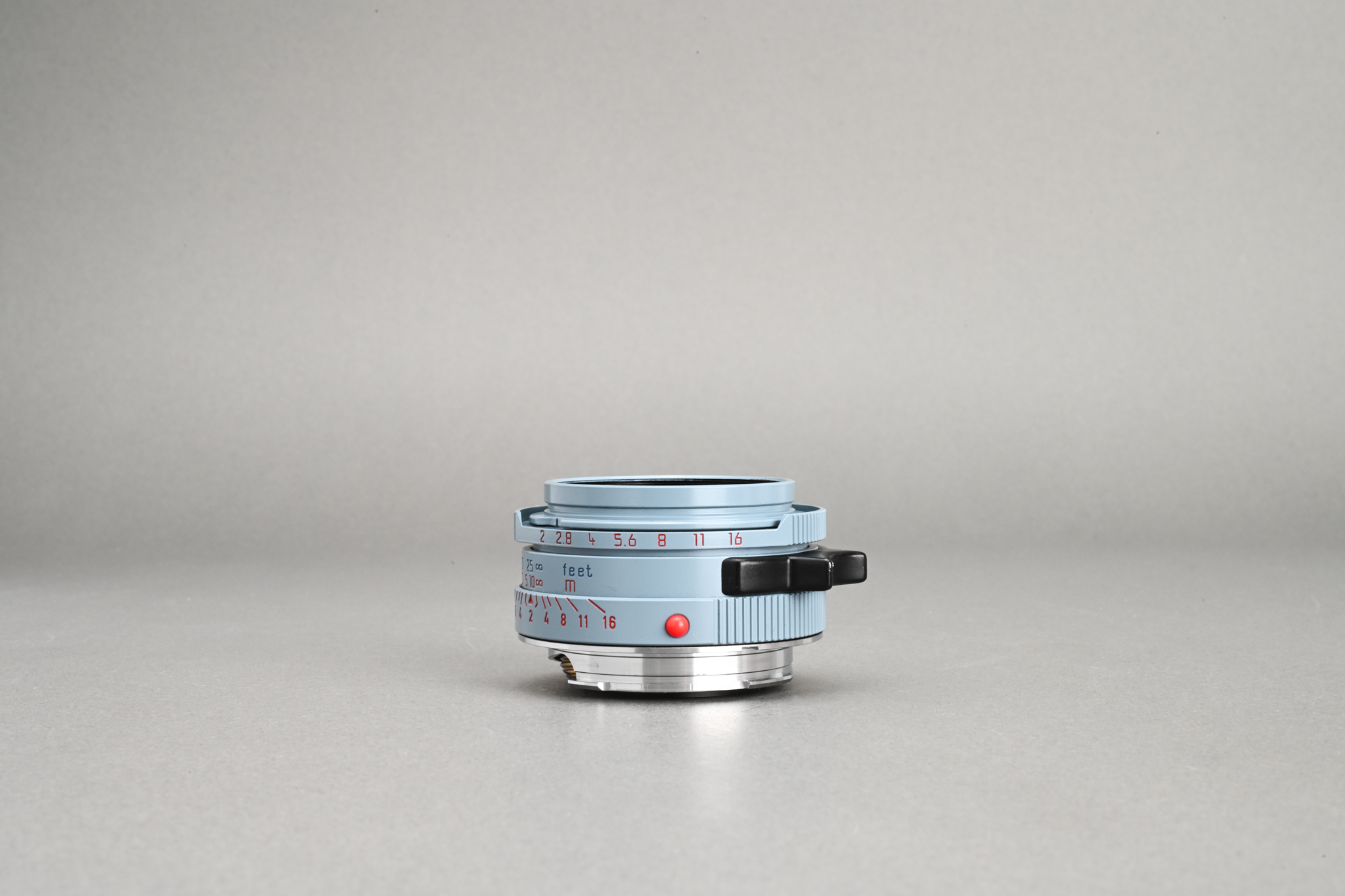Picture of Leica M2-R (US Army) with Leica Summicron-M 35mm f/2 Ver.4 Black Germany King of Bokeh (KOB) KOB 7-element Kanto Repaint RAF Blue