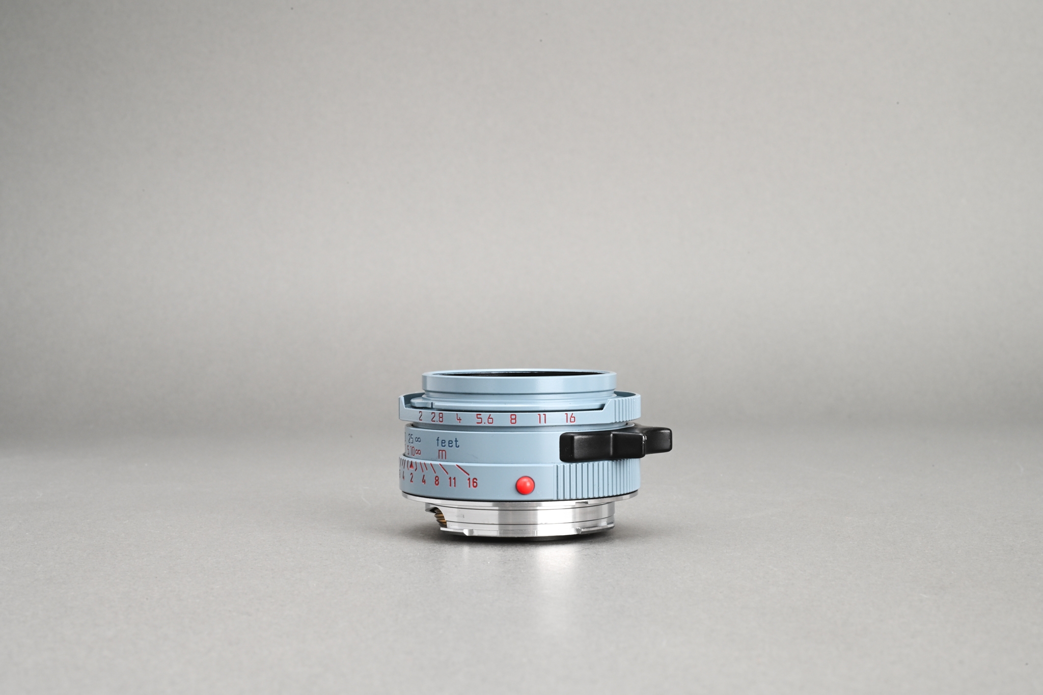 Picture of Leica M2-R (US Army) with Leica Summicron-M 35mm f/2 Ver.4 Black Germany King of Bokeh (KOB) KOB 7-element Kanto Repaint RAF Blue