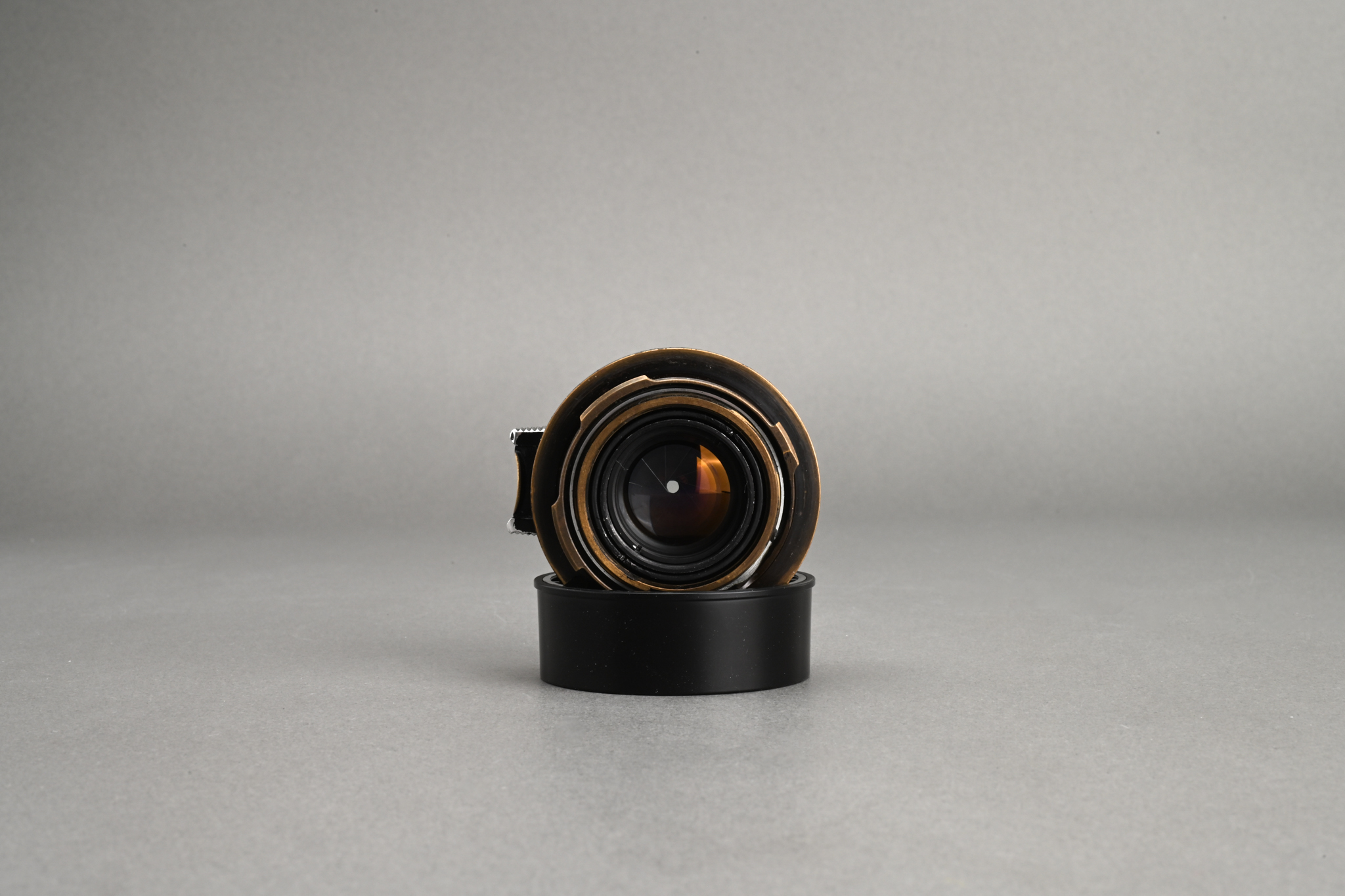 Picture of Leica Summicron-M 35mm f/2 Ver.1 8-Element Black Paint Germany Brass Mount