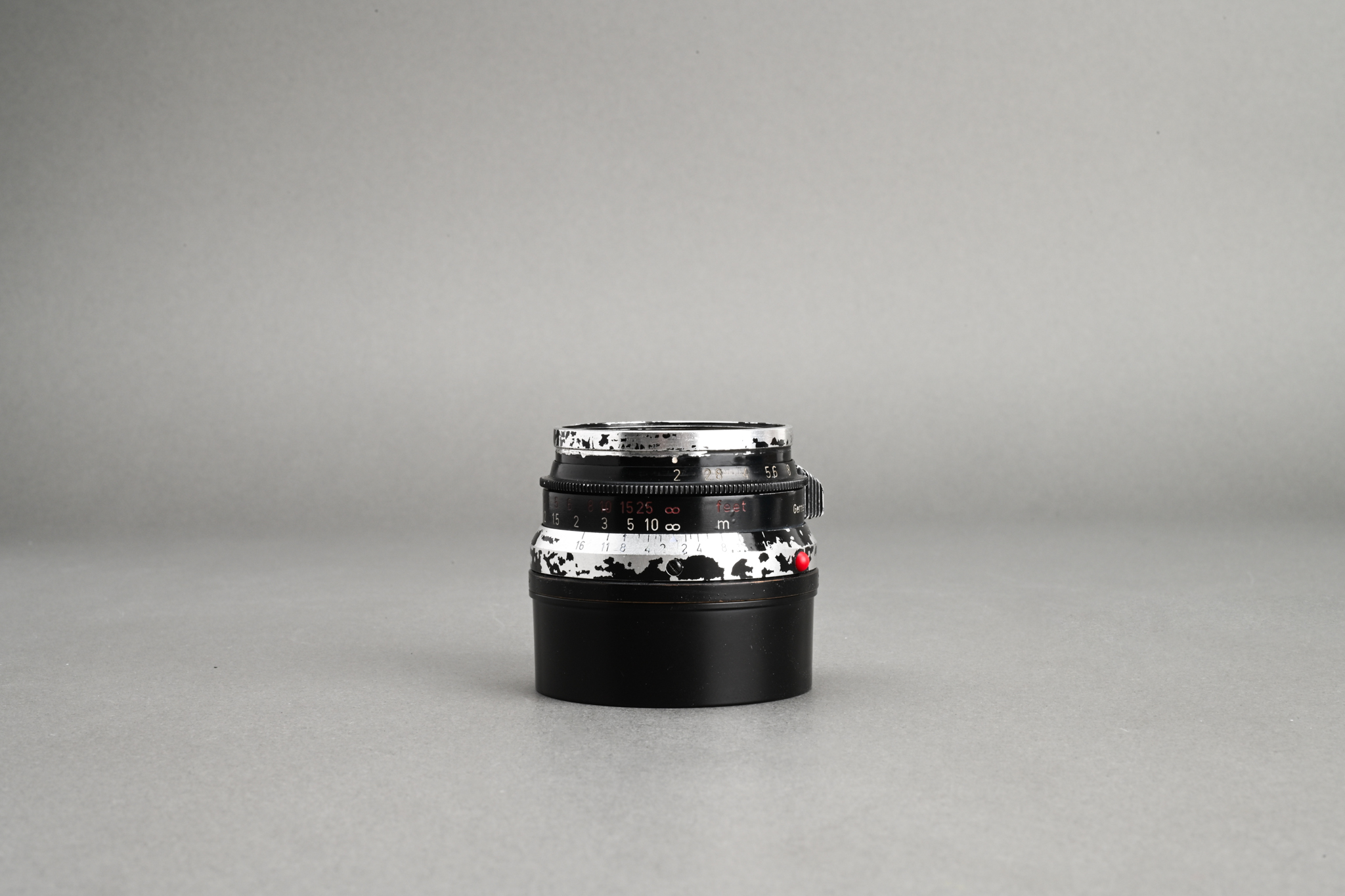 Picture of Leica Summicron-M 35mm f/2 Ver.1 8-Element Black Paint Germany Brass Mount