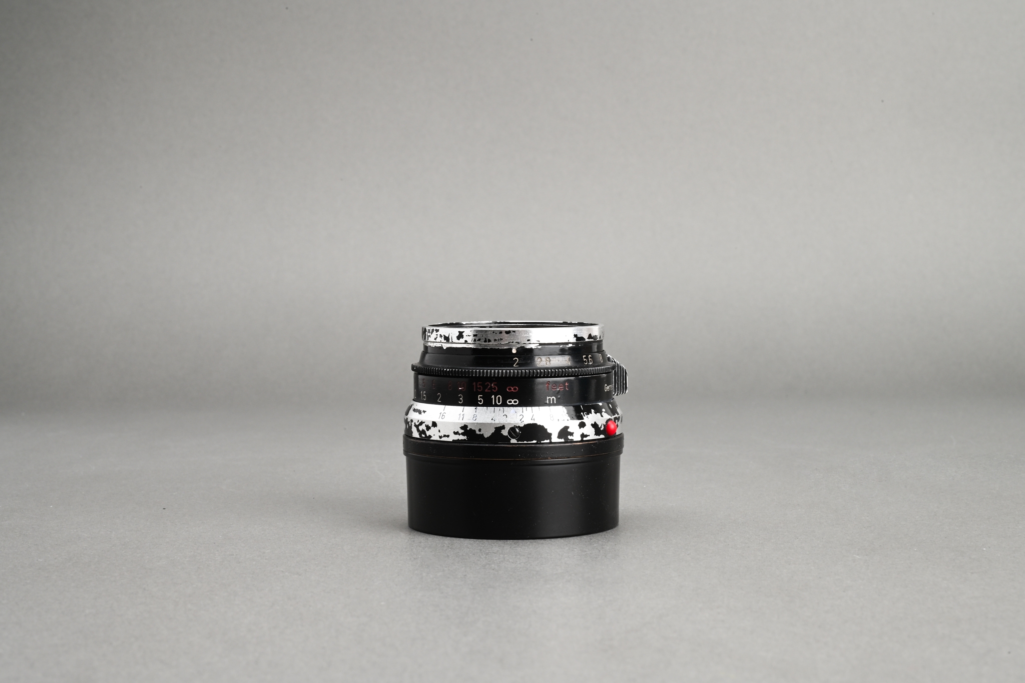 Picture of Leica Summicron-M 35mm f/2 Ver.1 8-Element Black Paint Germany Brass Mount