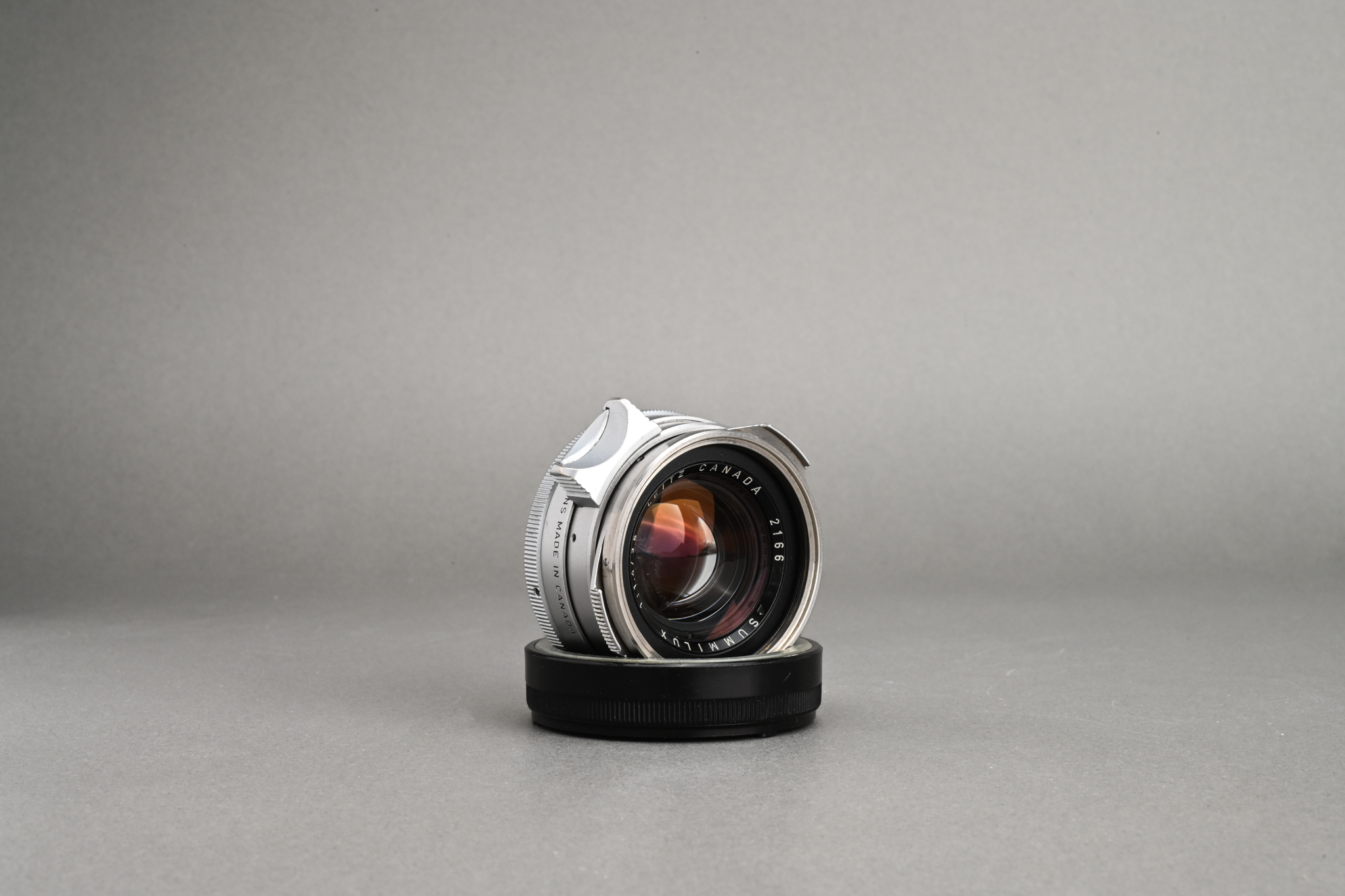 Picture of Leica Summilux-M 35mm f/1.4 Ver.1 Steel Rim M2 Silver Chrome