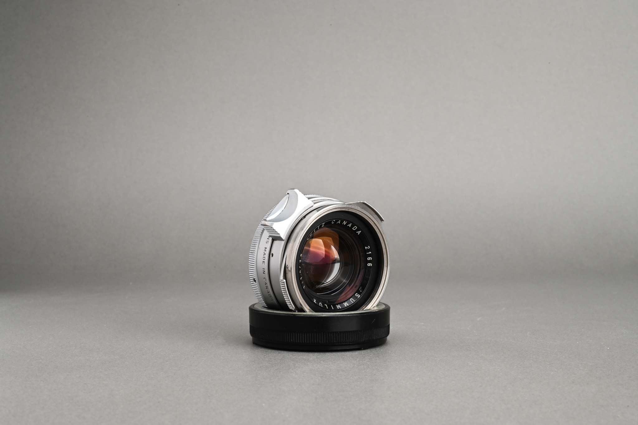 Picture of Leica Summilux-M 35mm f/1.4 Ver.1 Steel Rim M2 Silver Chrome