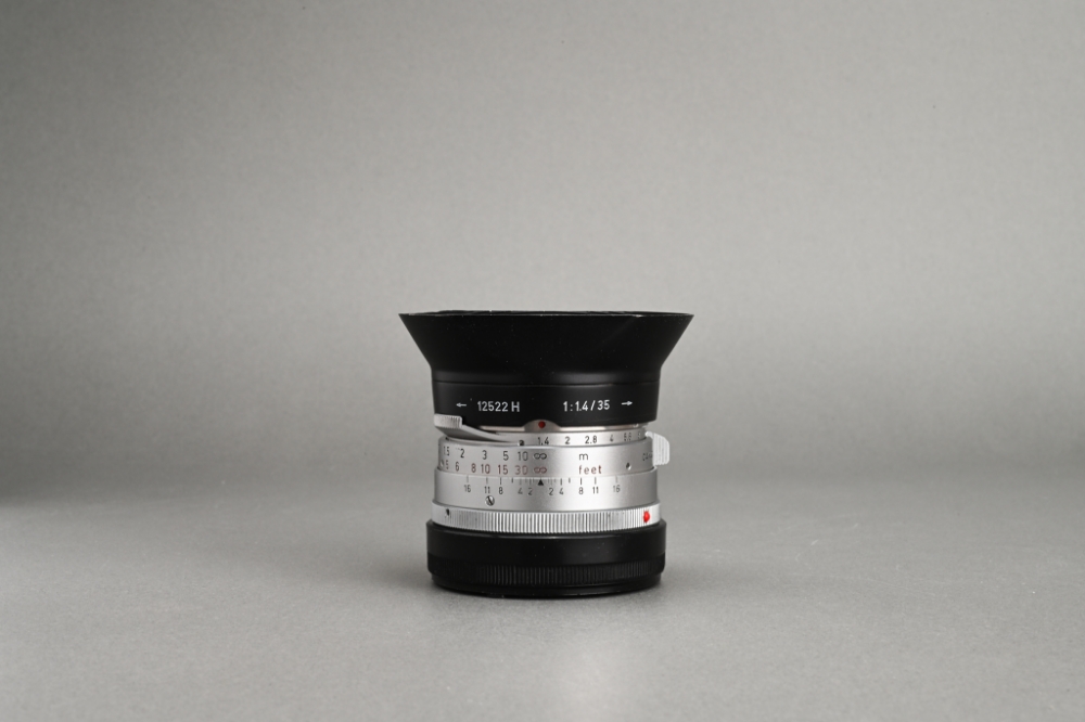 Picture of Leica Summilux-M 35mm f/1.4 Ver.1 Steel Rim M2 Silver Chrome