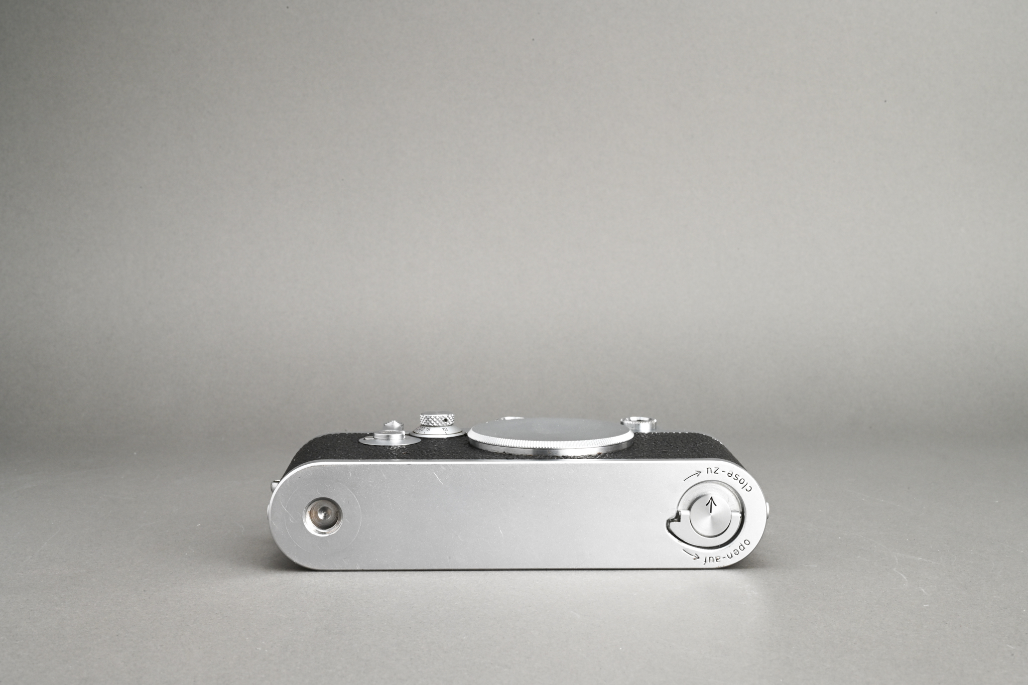 Picture of Leica IIIf Silver Chrome Special engraved "Betriebsk. 156"