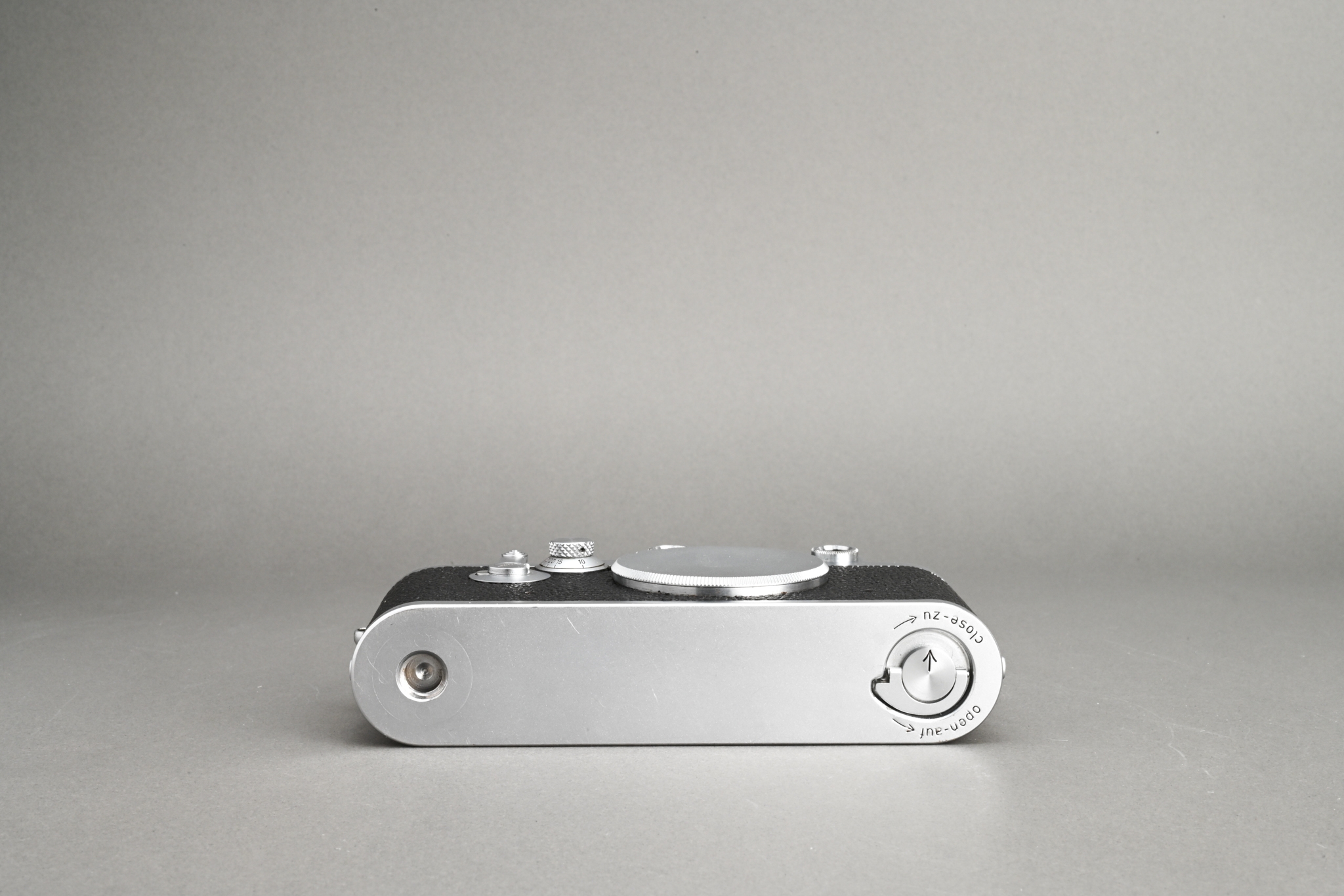 Picture of Leica IIIf Silver Chrome Special engraved "Betriebsk. 156"