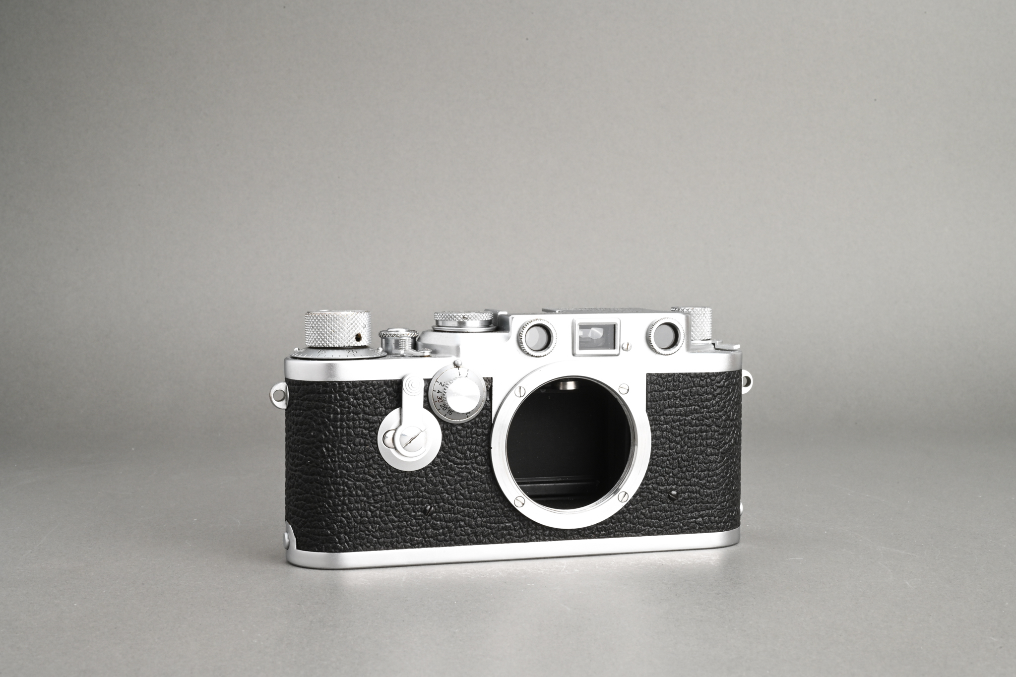 Picture of Leica IIIf Silver Chrome Special engraved "Betriebsk. 156"