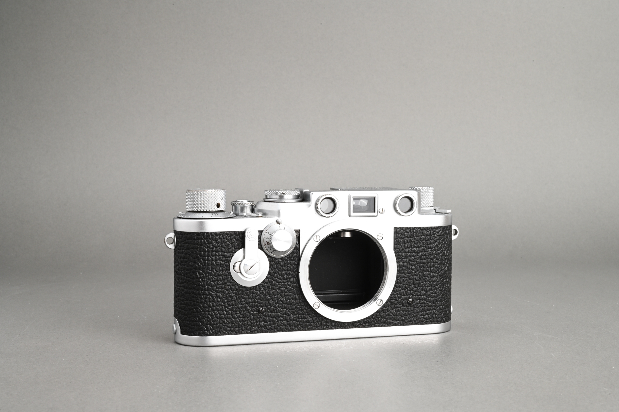 Picture of Leica IIIf Silver Chrome Special engraved "Betriebsk. 156"