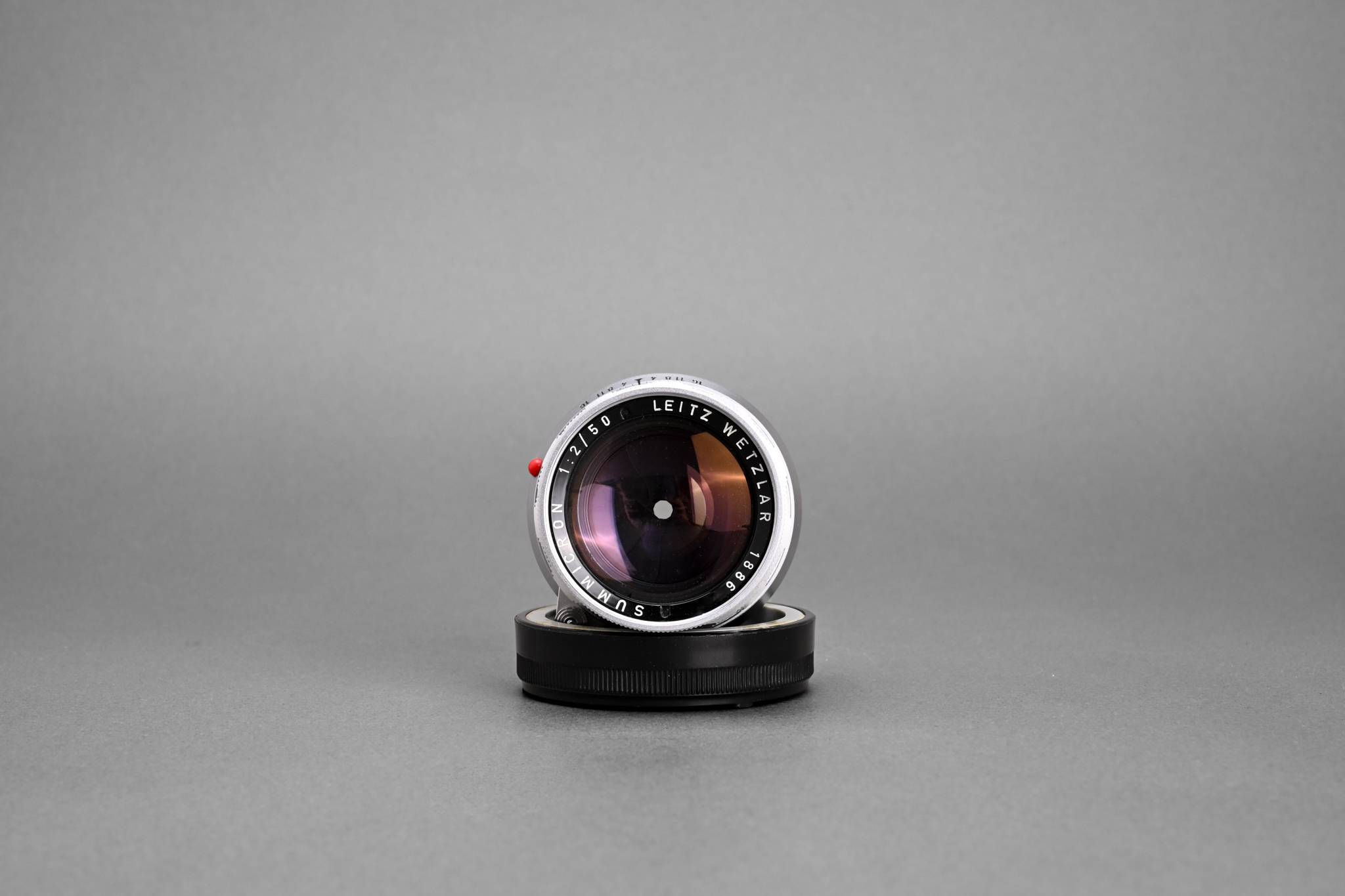 Picture of Leica Summicron-M 50mm f/2 ver.2 Rigid Silver