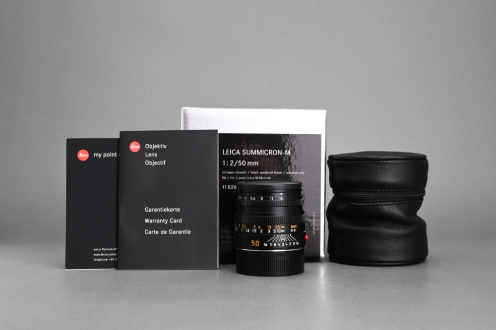 Picture of Leica Summicron-M 50mm f/2 Ver.5 Black