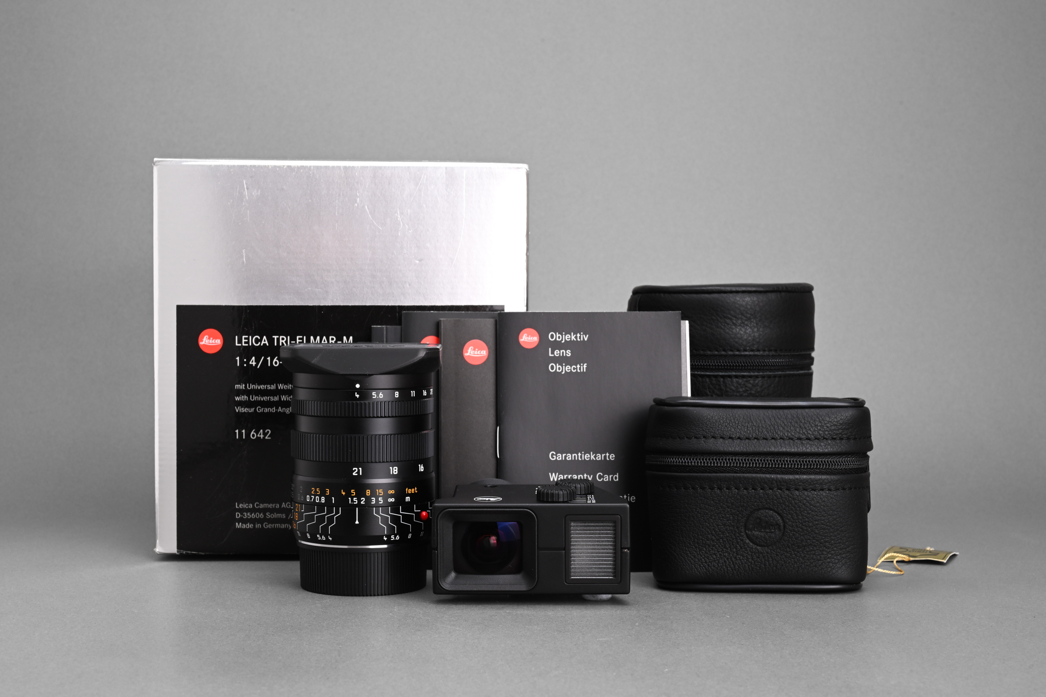 Picture of Leica WATE Tri-Elmar-M 16-18-21mm f/4 ASPH with Universal Viewfinder