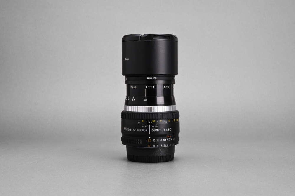 Picture of Angenieux Type S6 75mm f/1.8 Modified to Nikon AF