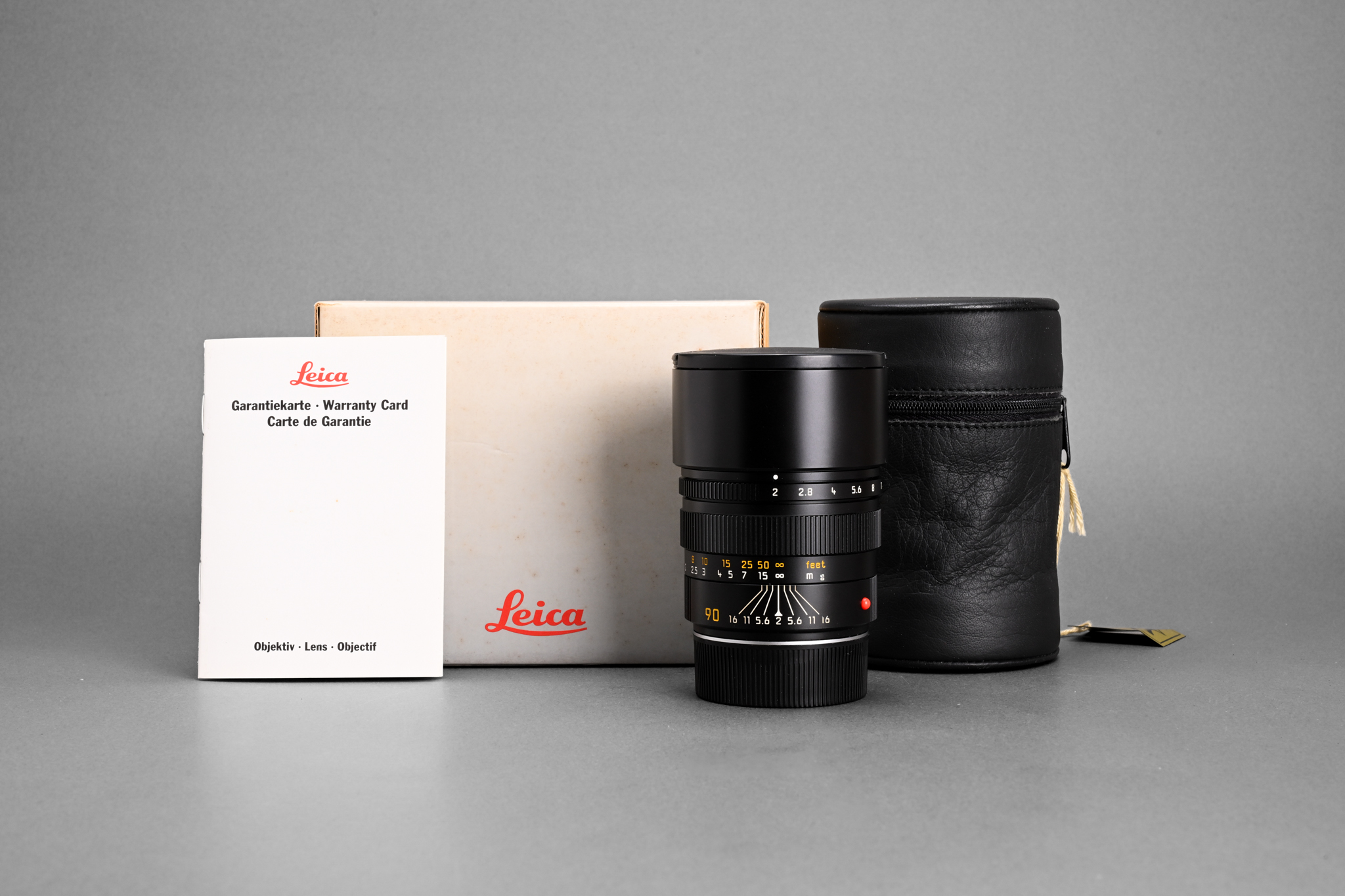 Picture of Leica Summicron-M 90mm f/2 Pre-ASPH Black