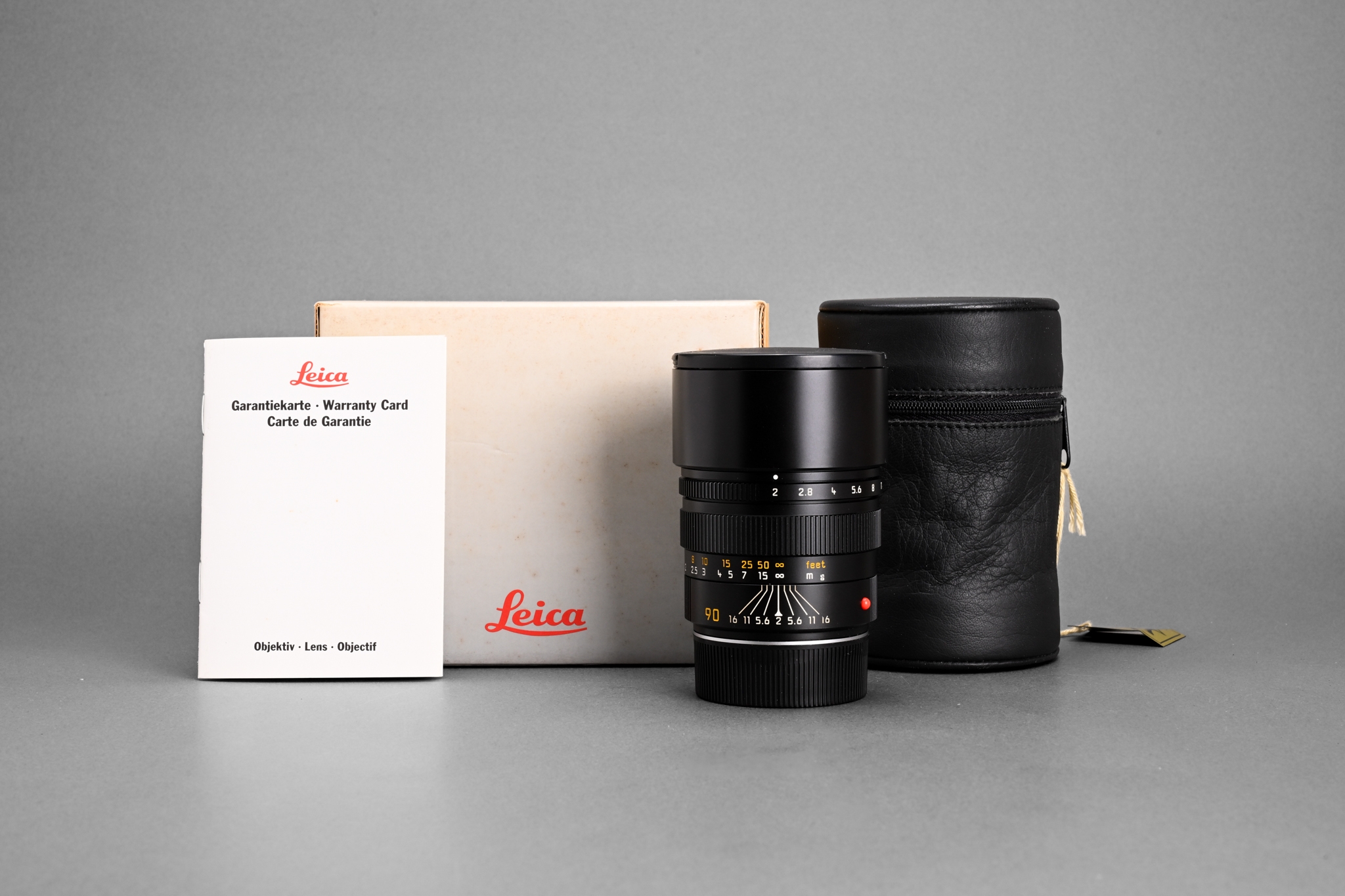 Picture of Leica Summicron-M 90mm f/2 Pre-ASPH Black