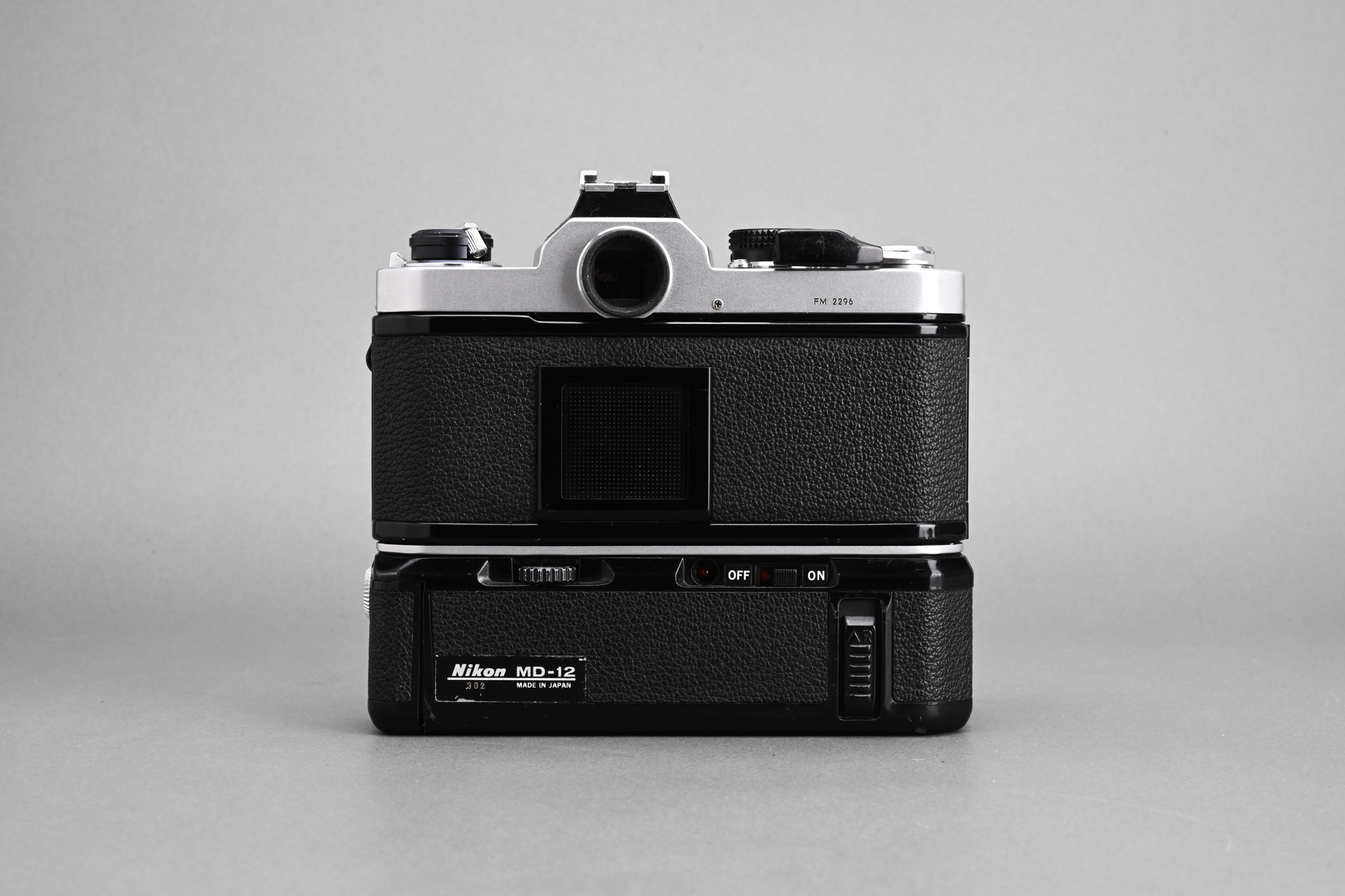 Picture of Nikon FM Silver with MD-12 Motor Drive