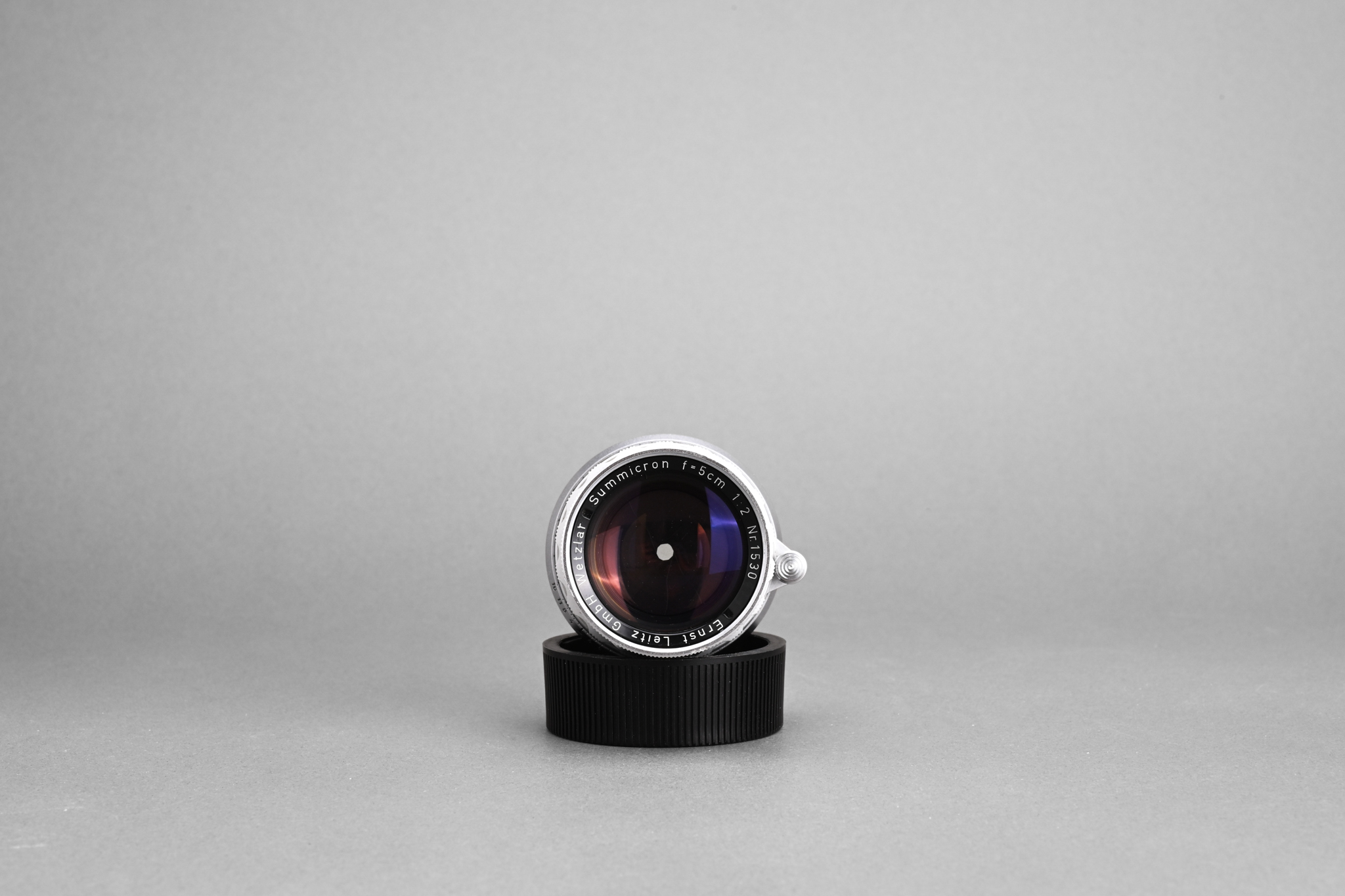 Picture of Leica Summicron-M 50mm f/2 Rigid Ver.1 Silver Chrome