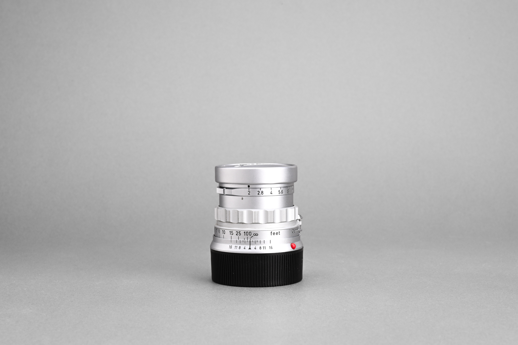 Picture of Leica Summicron-M 50mm f/2 Rigid Ver.1 Silver Chrome