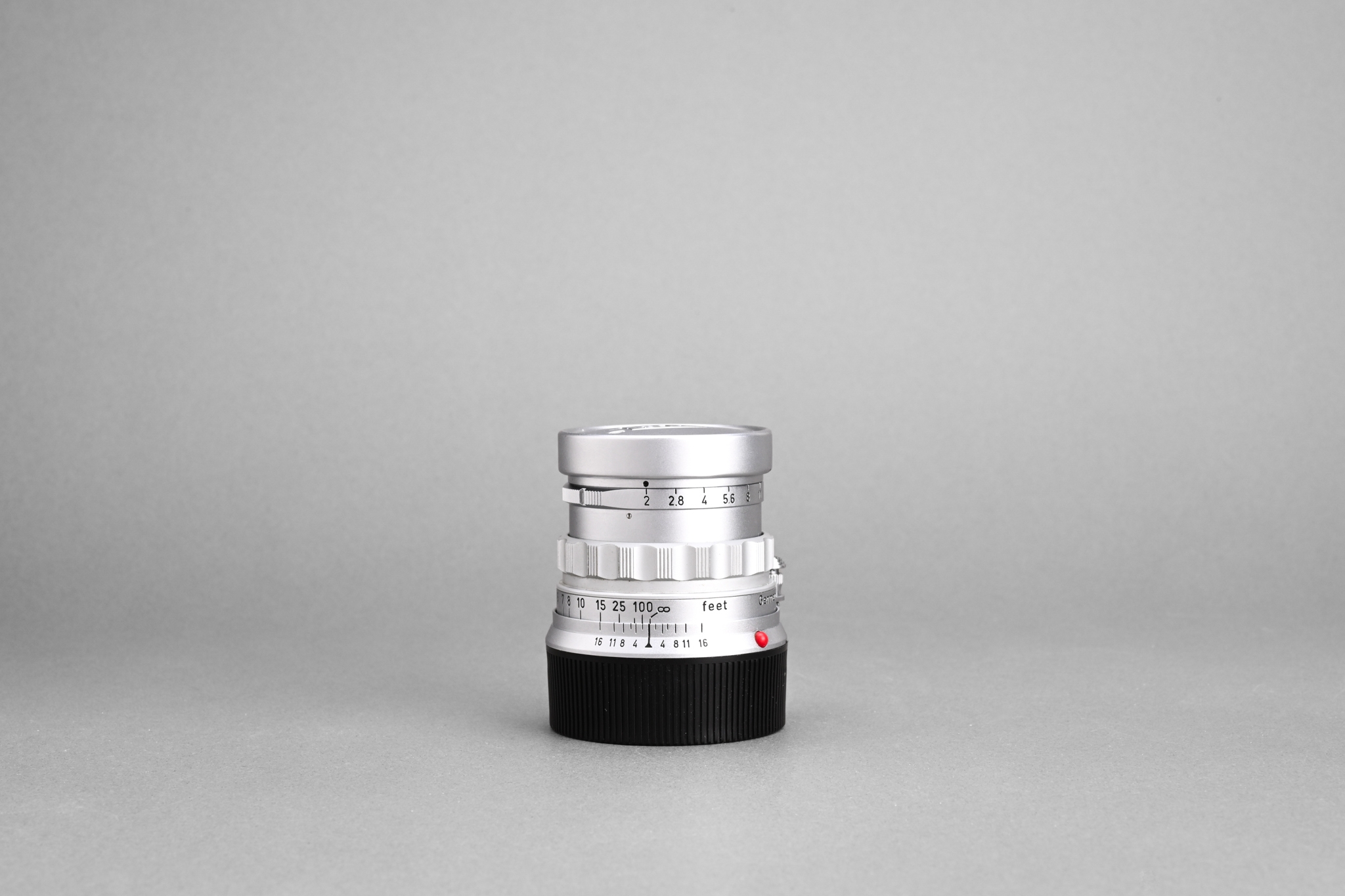Picture of Leica Summicron-M 50mm f/2 Rigid Ver.1 Silver Chrome