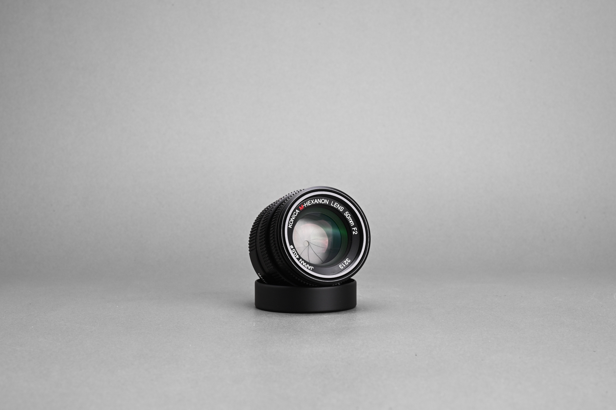 Picture of Konica Hexar RF Black with M-Hexanon 50mm f/2 Kit Set