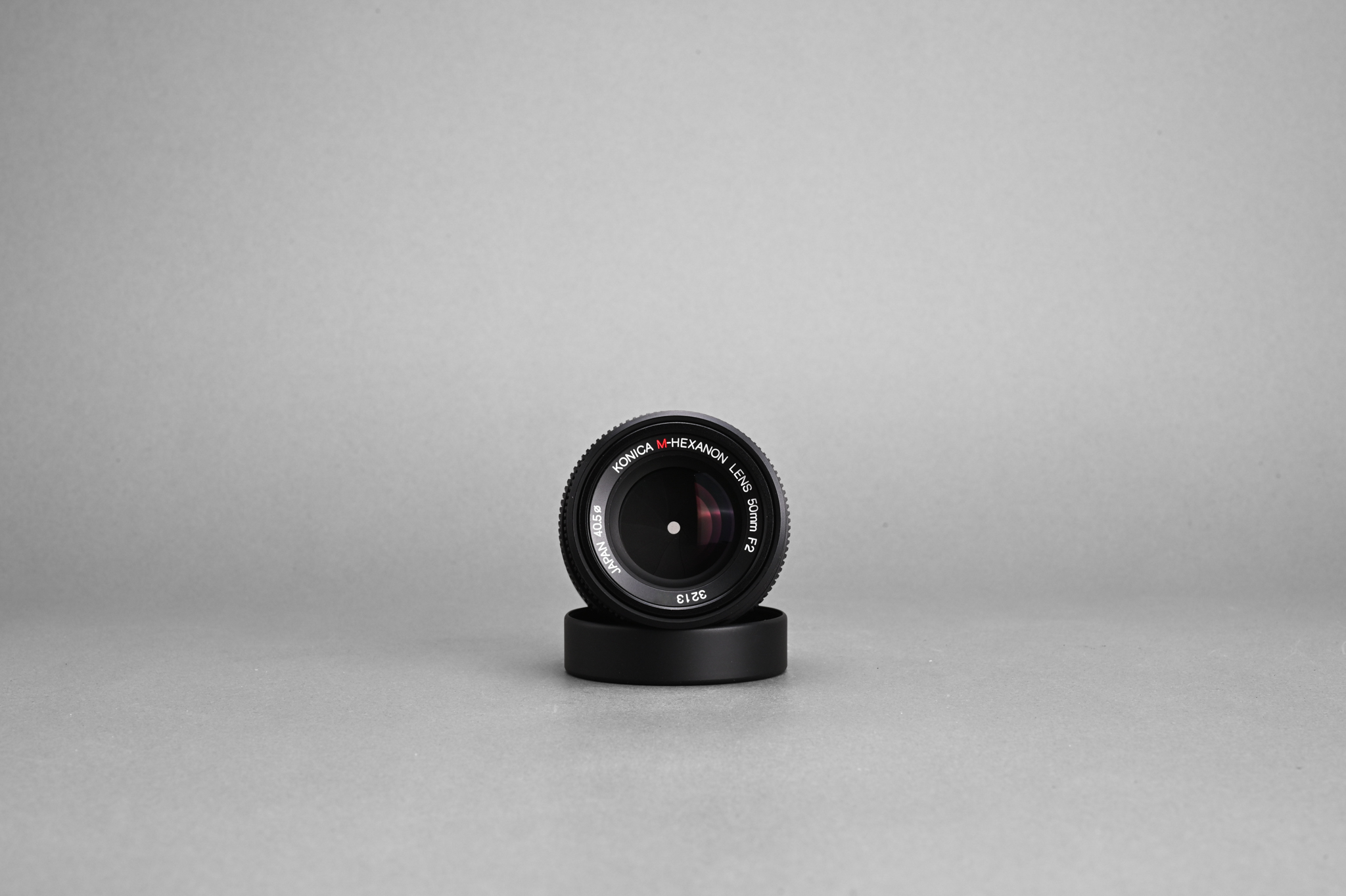 Picture of Konica Hexar RF Black with M-Hexanon 50mm f/2 Kit Set