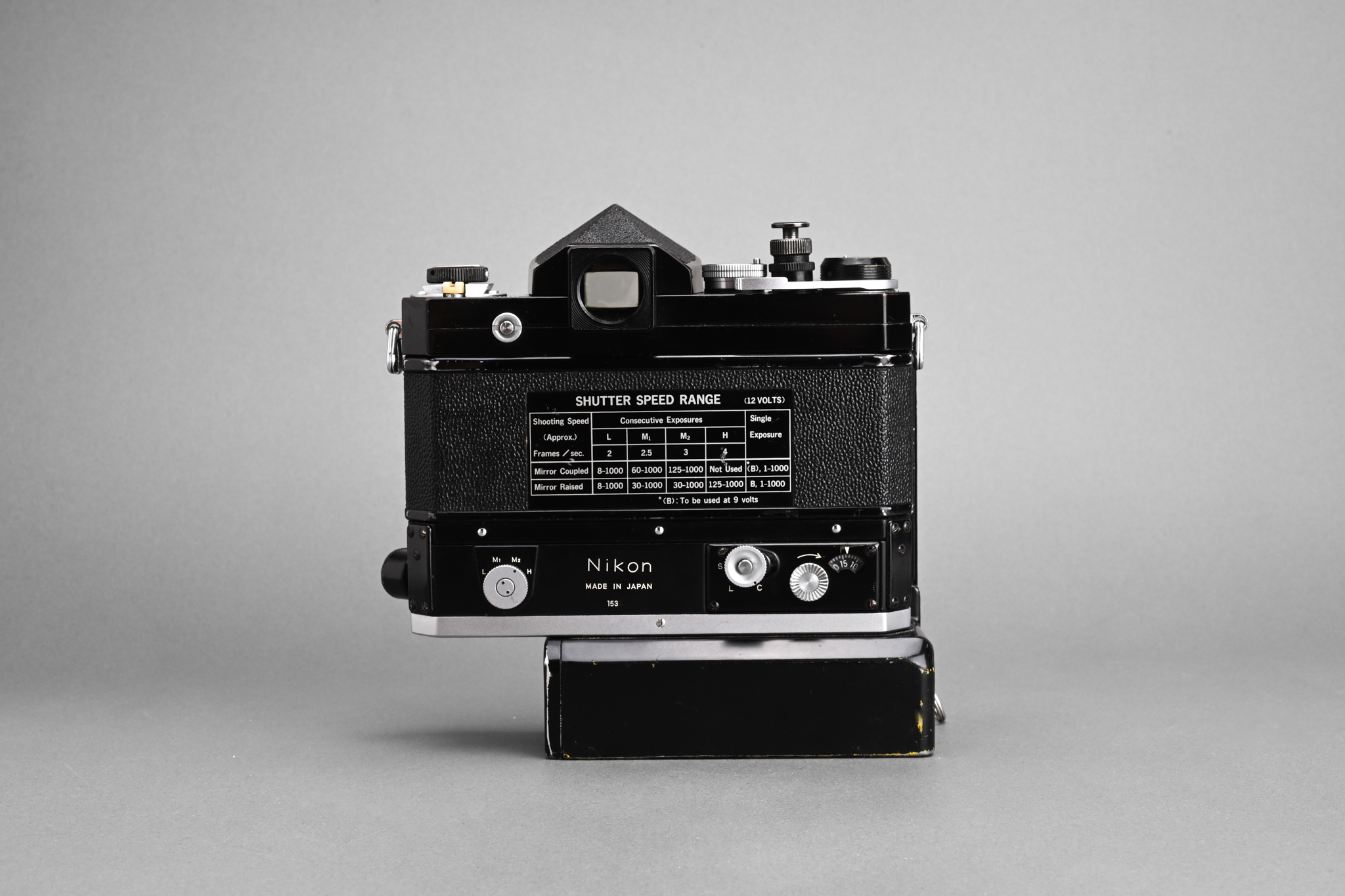Picture of Nikon F Black with Motor Drive F36