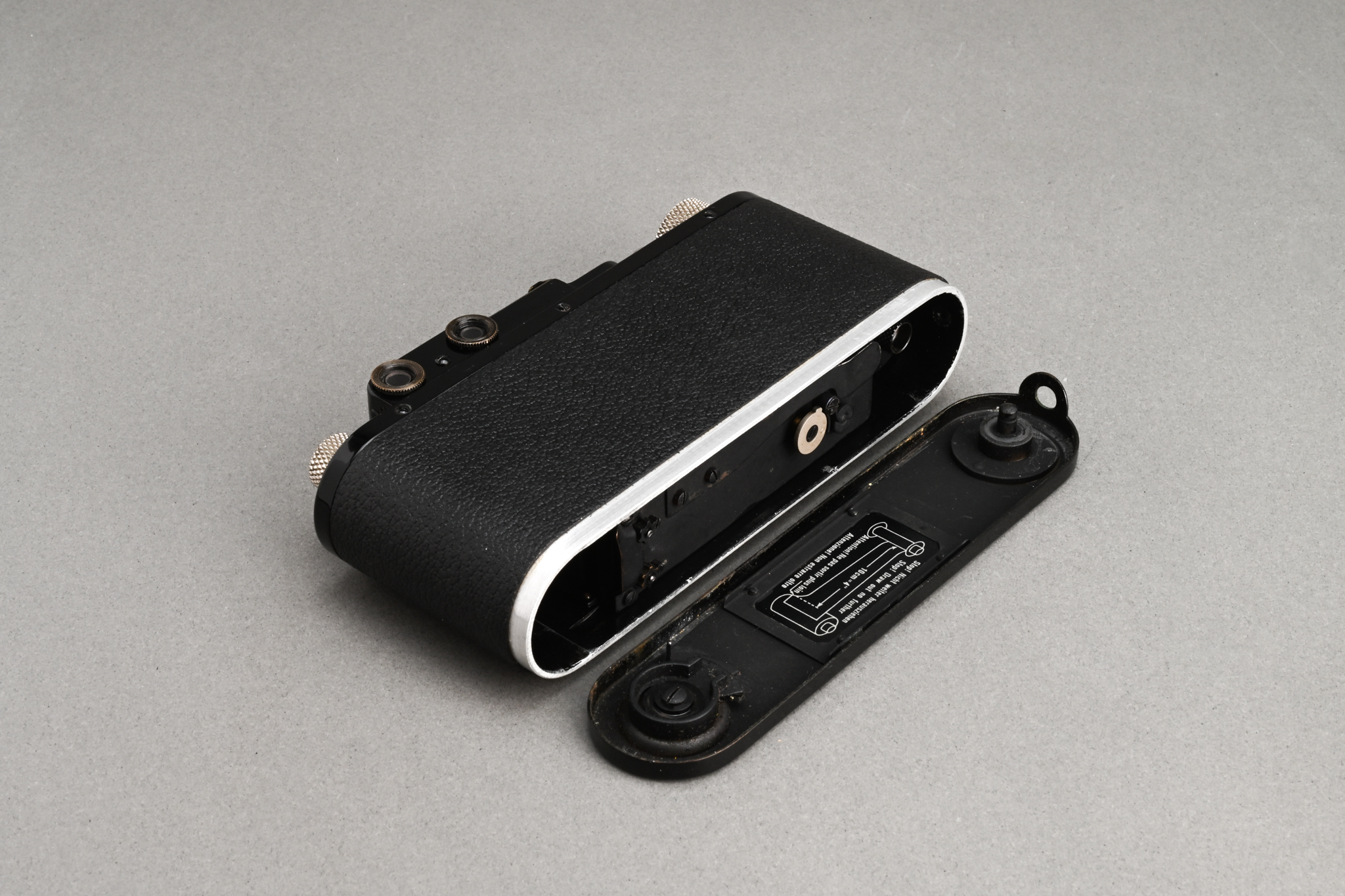 Picture of Leica II (Model D) Black Paint with Elmar 5cm f/3.5 Nickel