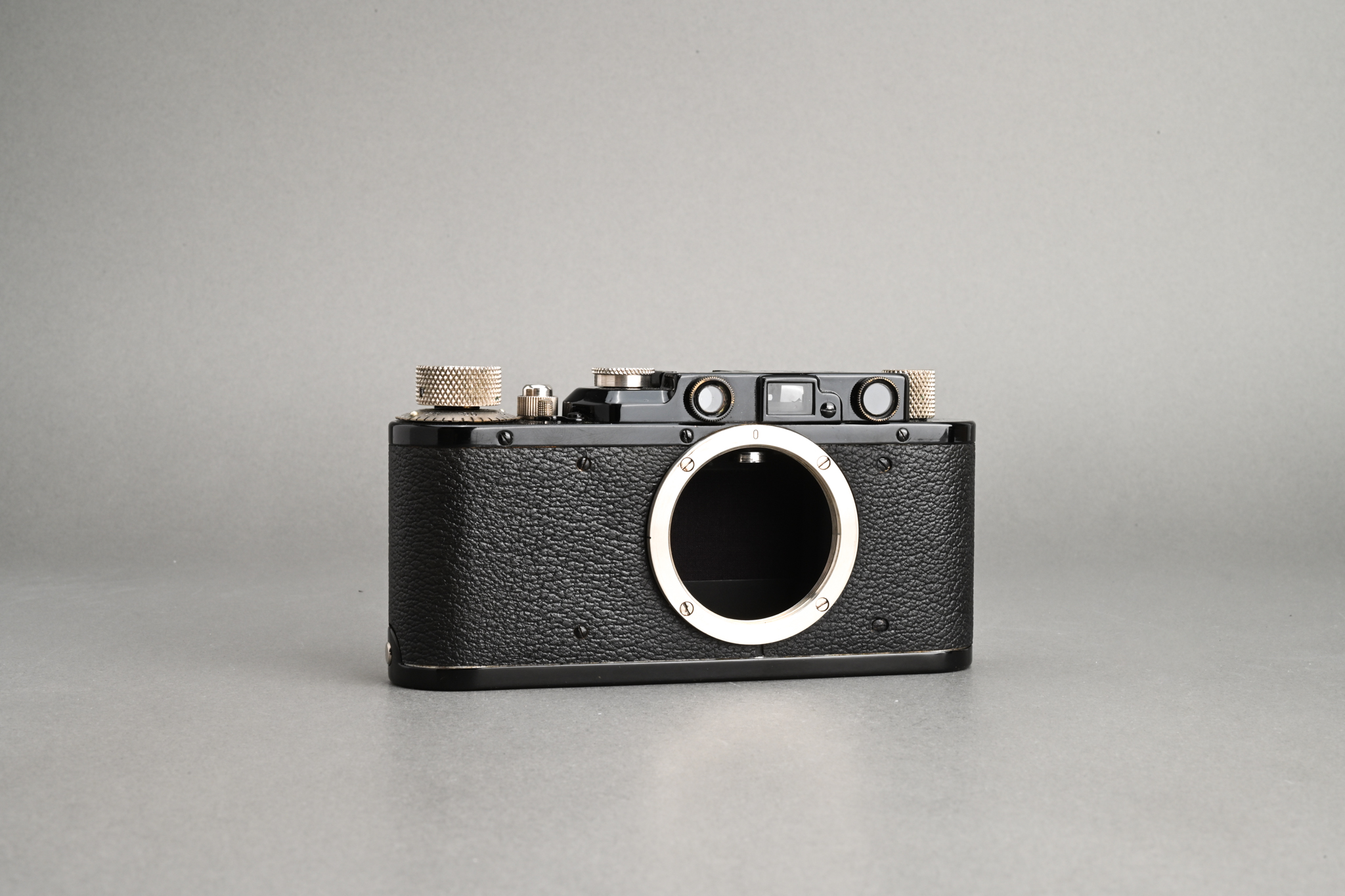 Picture of Leica II (Model D) Black Paint with Elmar 5cm f/3.5 Nickel
