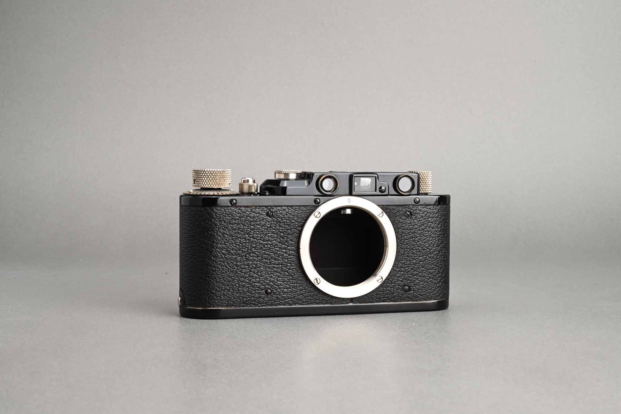 Picture of Leica II (Model D) Black Paint with Elmar 5cm f/3.5 Nickel