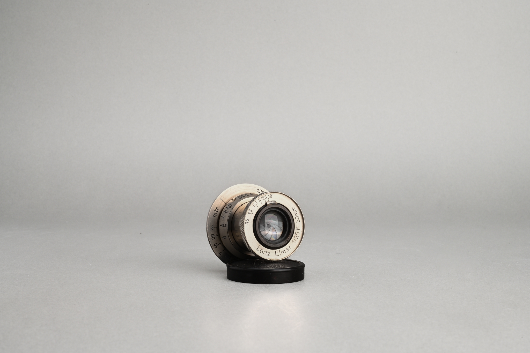 Picture of Leica II (Model D) Black Paint with Elmar 5cm f/3.5 Nickel