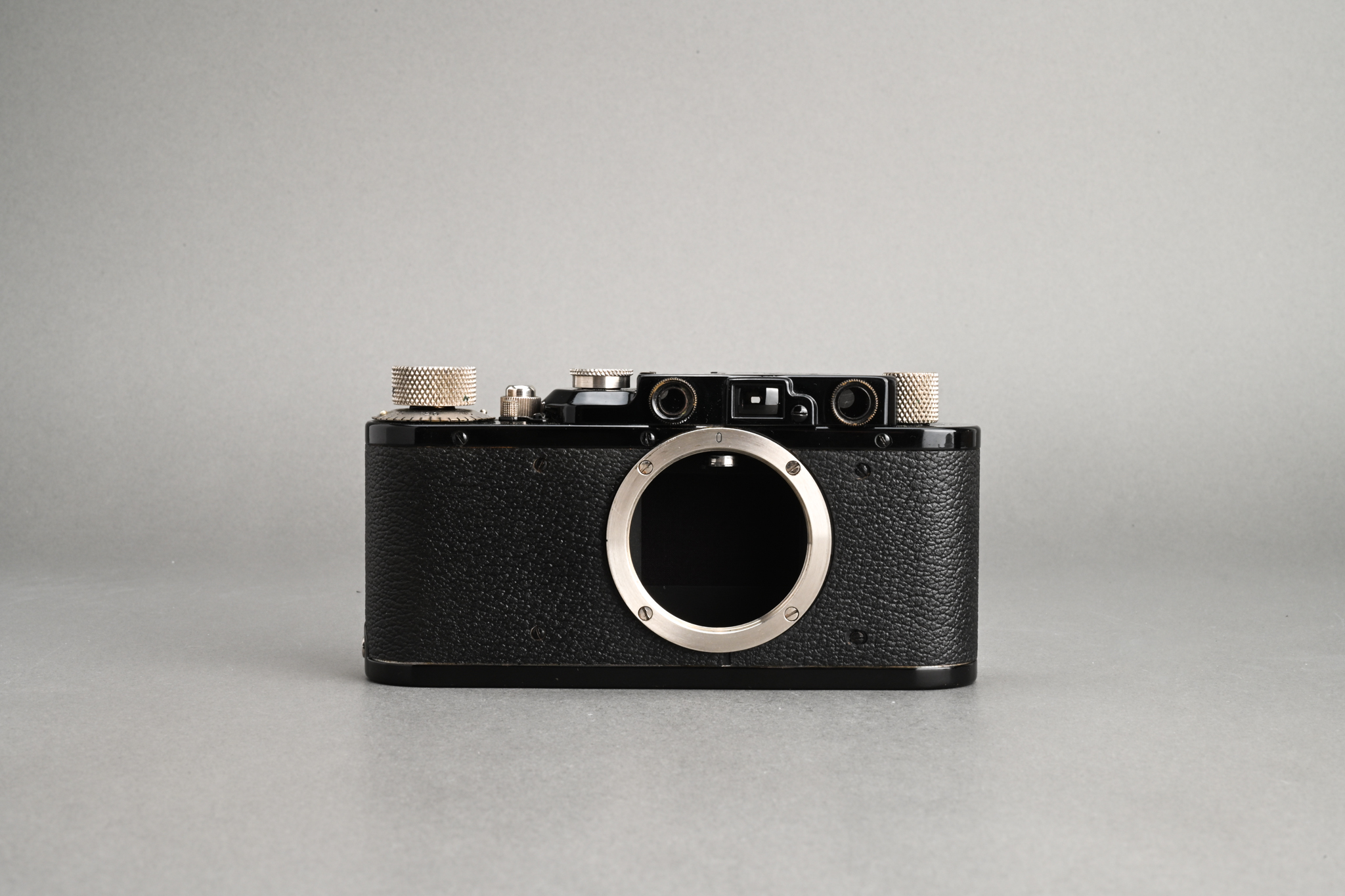 Picture of Leica II (Model D) Black Paint with Elmar 5cm f/3.5 Nickel