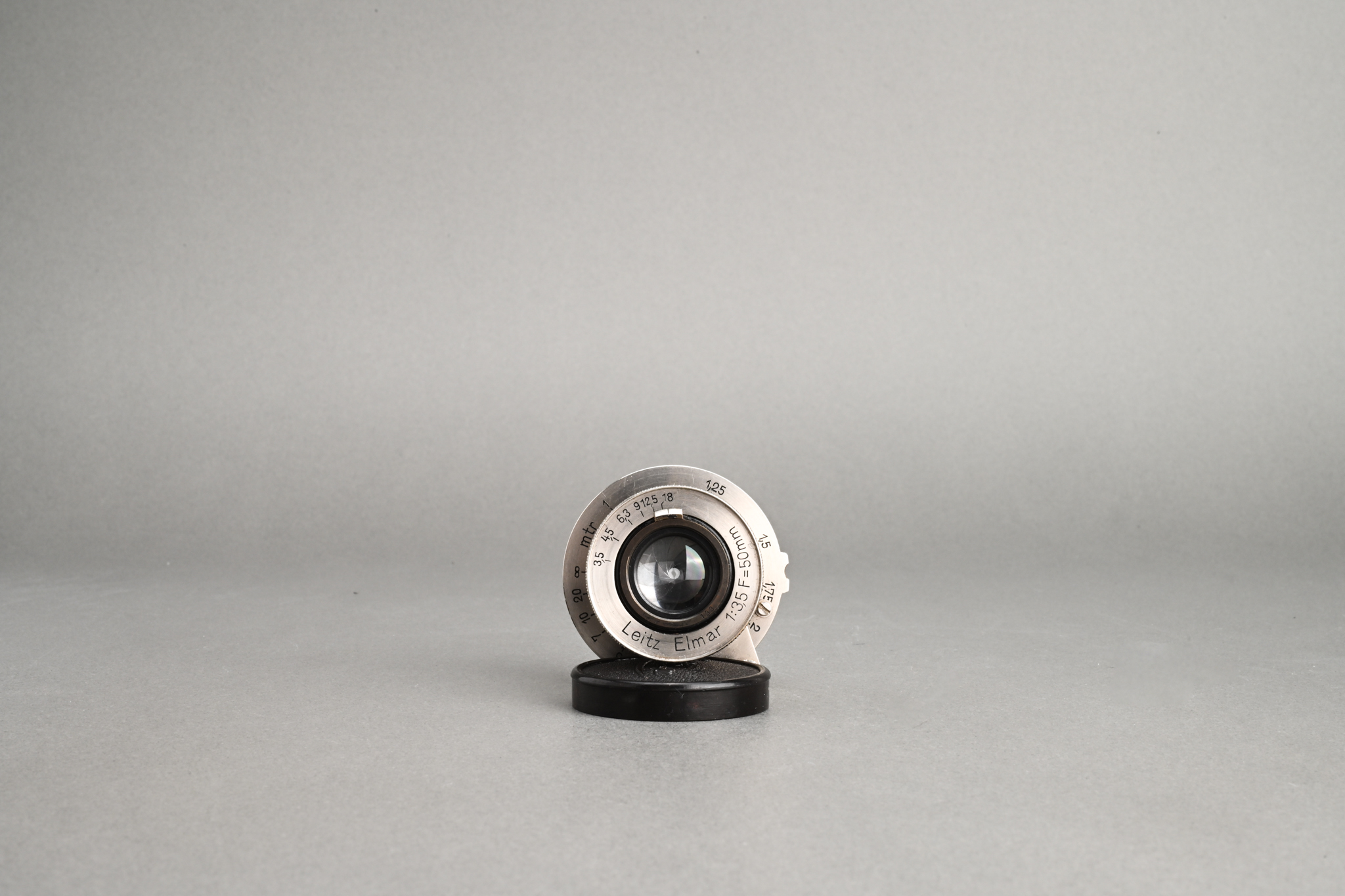 Picture of Leica II (Model D) Black Paint with Elmar 5cm f/3.5 Nickel